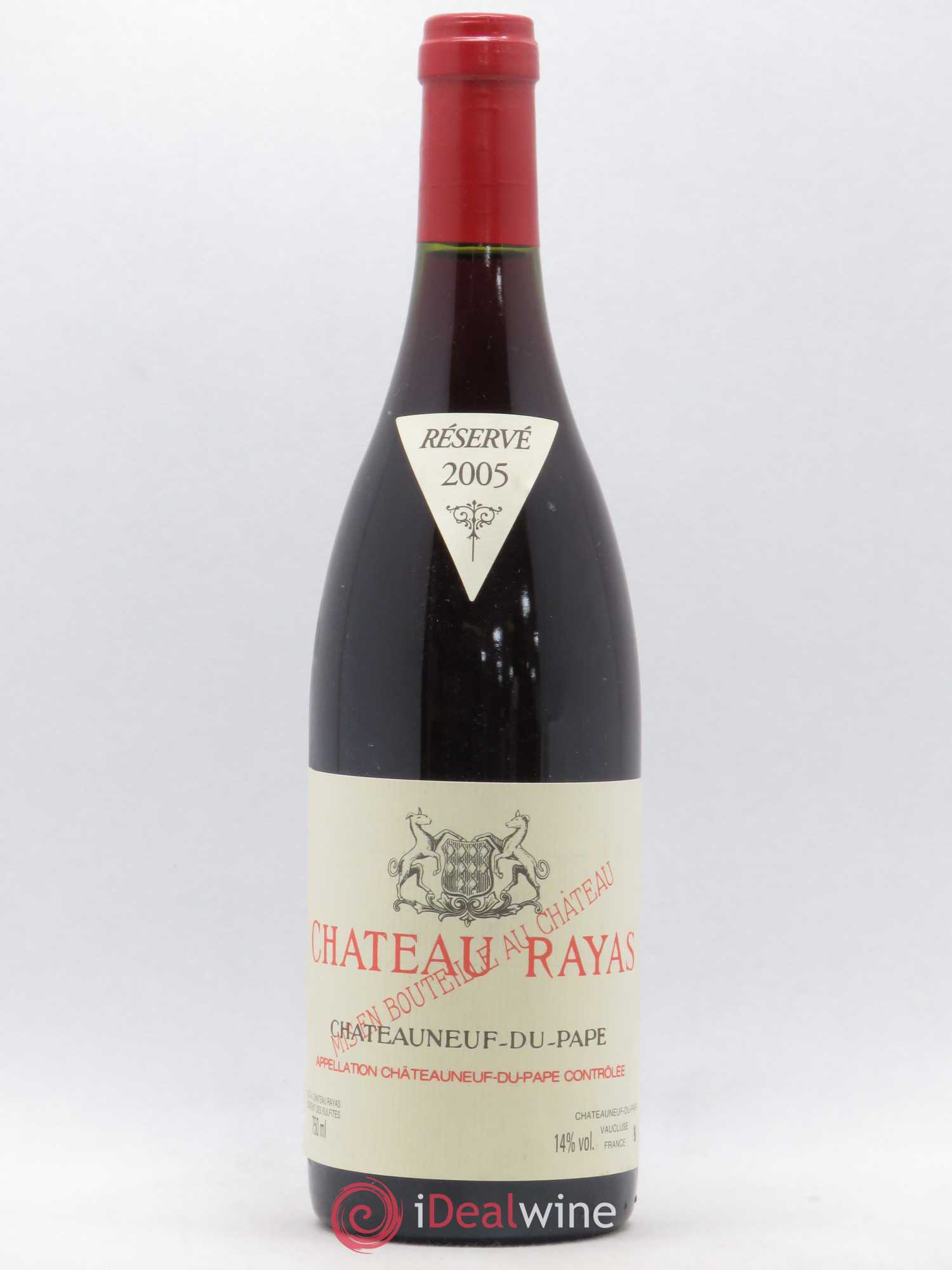 Châteauneuf-du-Pape Château Rayas Emmanuel Reynaud 2005 - Lot de 1 bouteille - 0