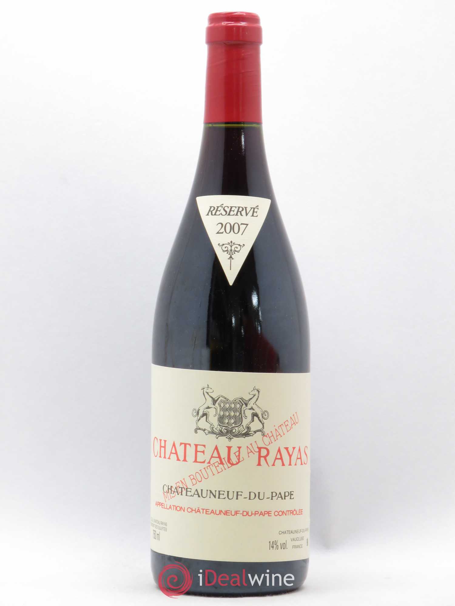 Châteauneuf-du-Pape Château Rayas Emmanuel Reynaud 2007 - Lot de 1 bouteille - 0