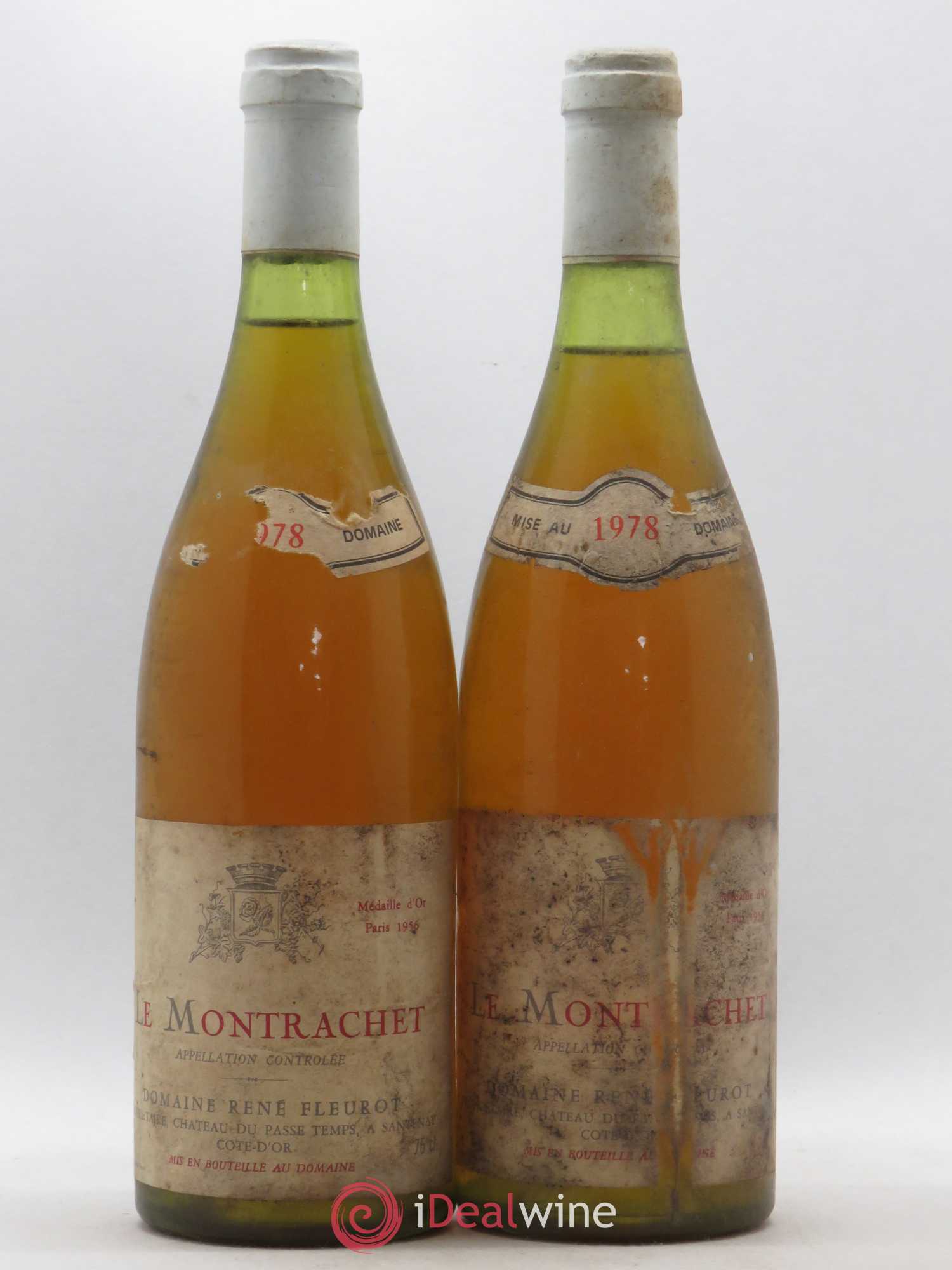 Montrachet Grand Cru Fleurot 1978 - Posten von 2 Flaschen - 0