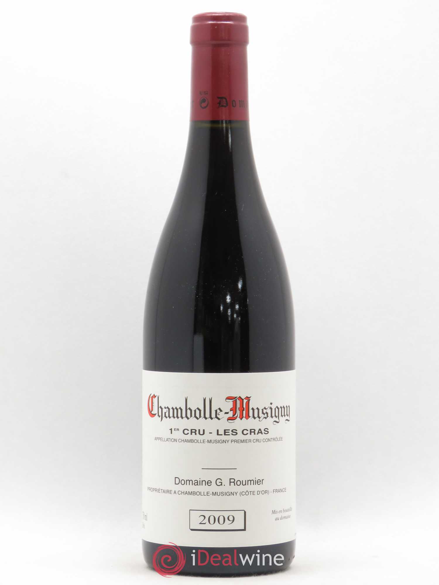 Chambolle-Musigny 1er Cru Les Cras Georges Roumier (Domaine) 2009 - Lot de 1 bouteille - 0