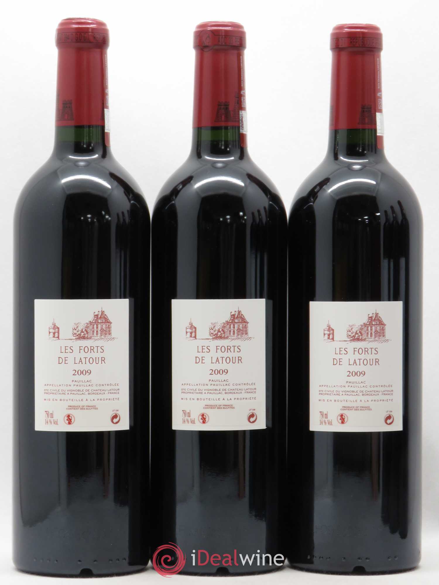Les Forts de Latour Second Vin 2009 - Lot de 6 bouteilles - 2
