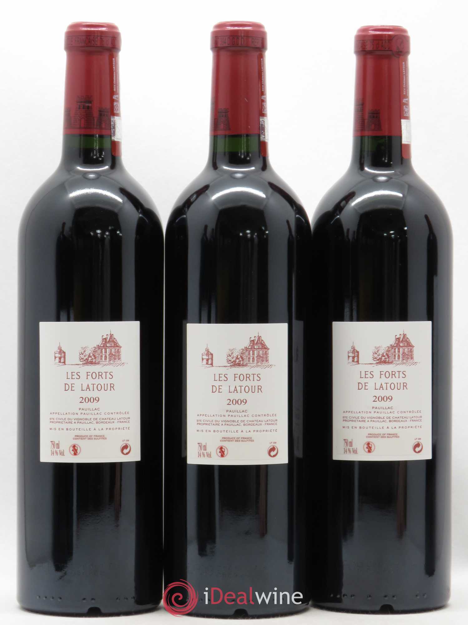 Les Forts de Latour Second Vin 2009 - Lot de 6 bouteilles - 4