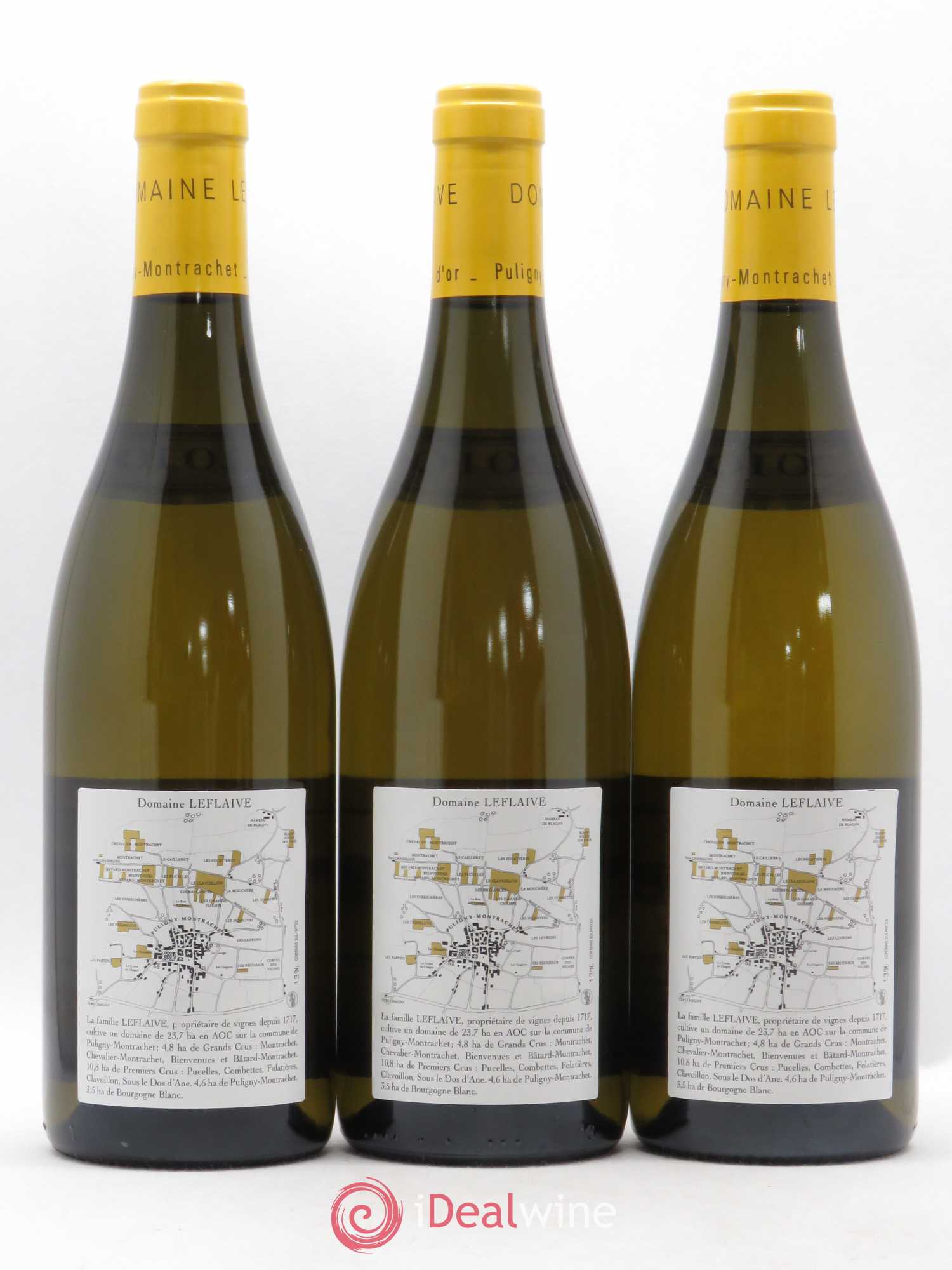 Bâtard-Montrachet Grand Cru Leflaive (Domaine) 2010 - Lot de 3 bouteilles - 1