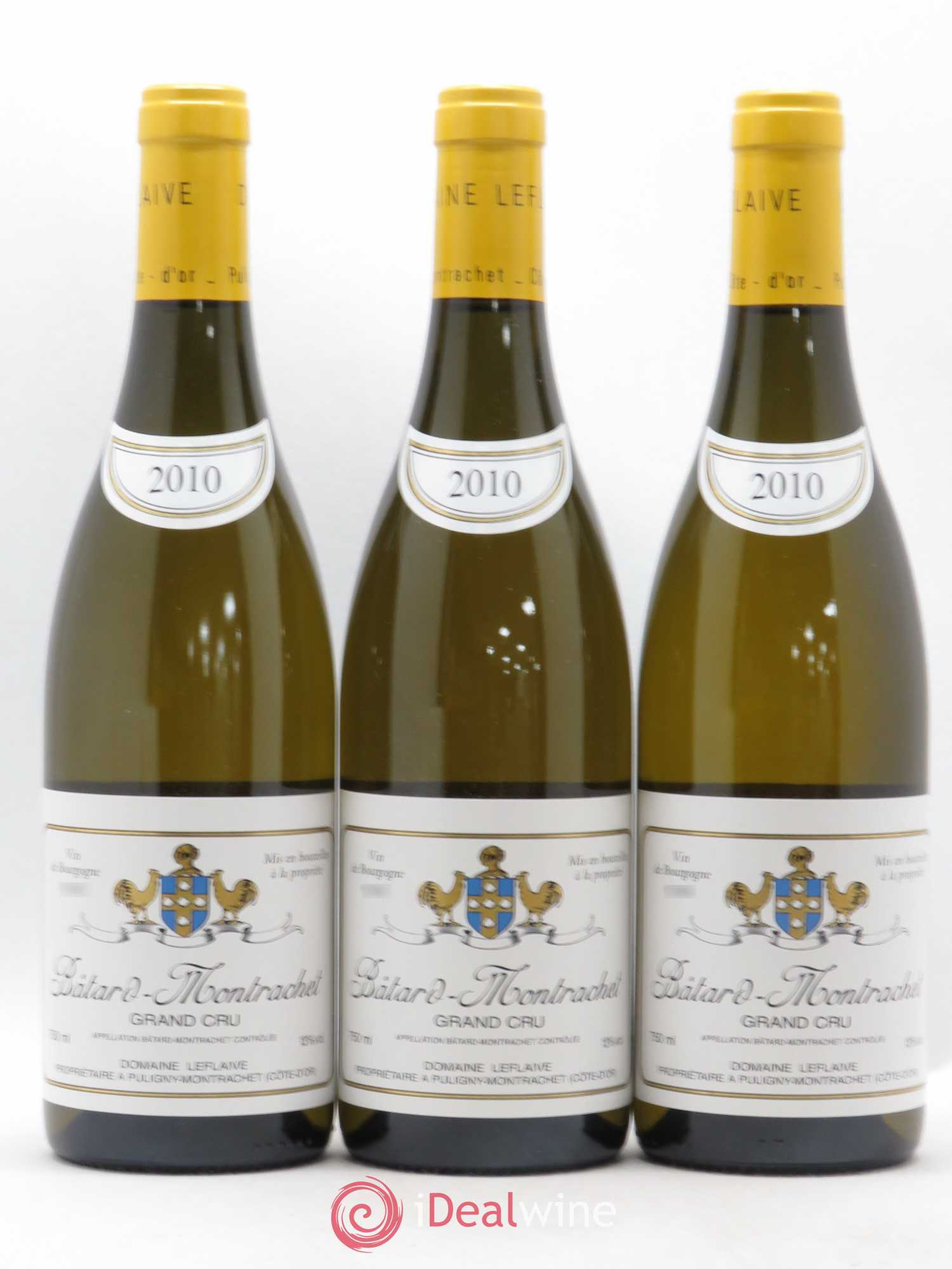 Bâtard-Montrachet Grand Cru Leflaive (Domaine) 2010 - Lot de 3 bouteilles - 0