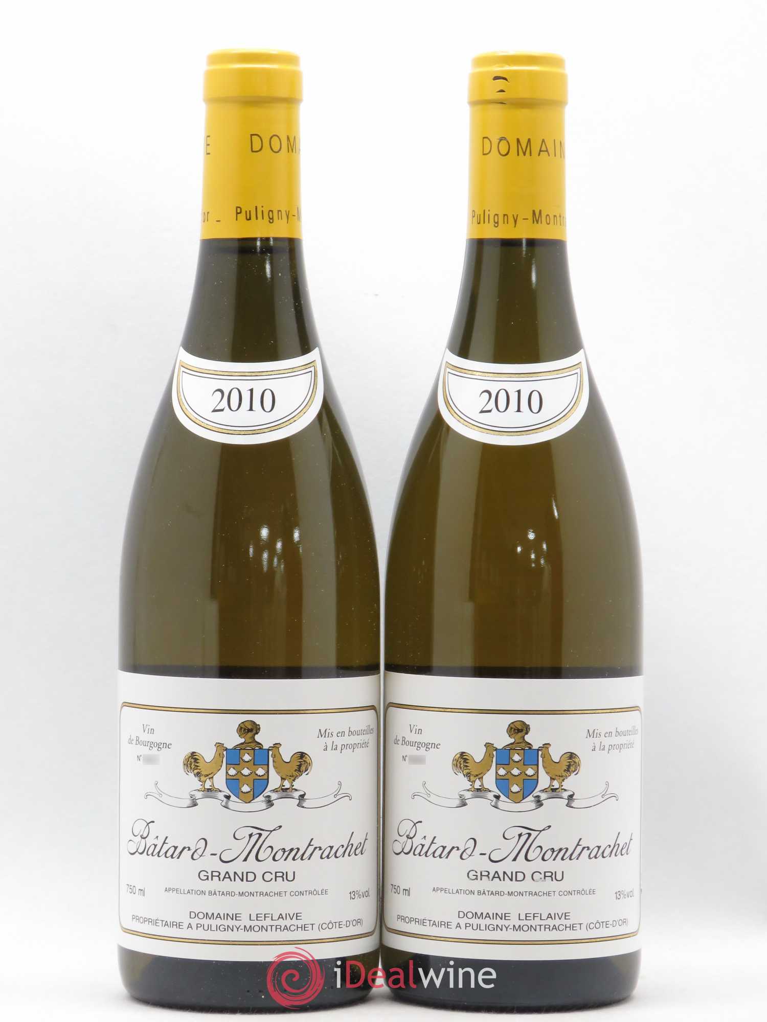 Bâtard-Montrachet Grand Cru Leflaive (Domaine) 2010 - Lot de 2 bouteilles - 0