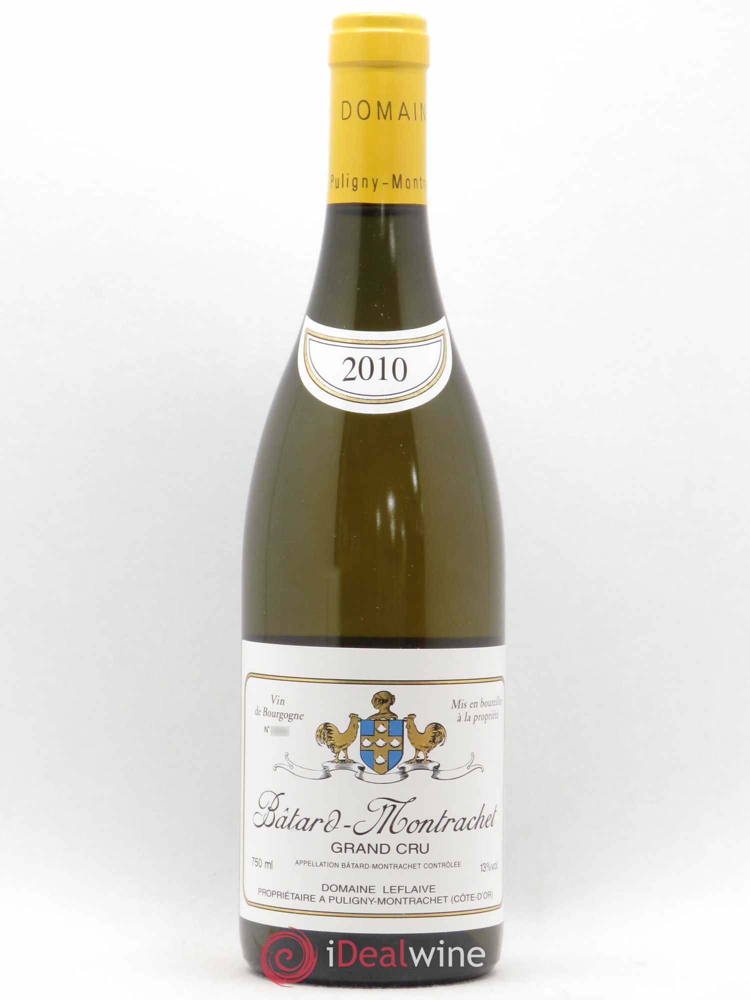 Bâtard-Montrachet Grand Cru Leflaive (Domaine) 2010 - Lot de 1 bouteille - 0