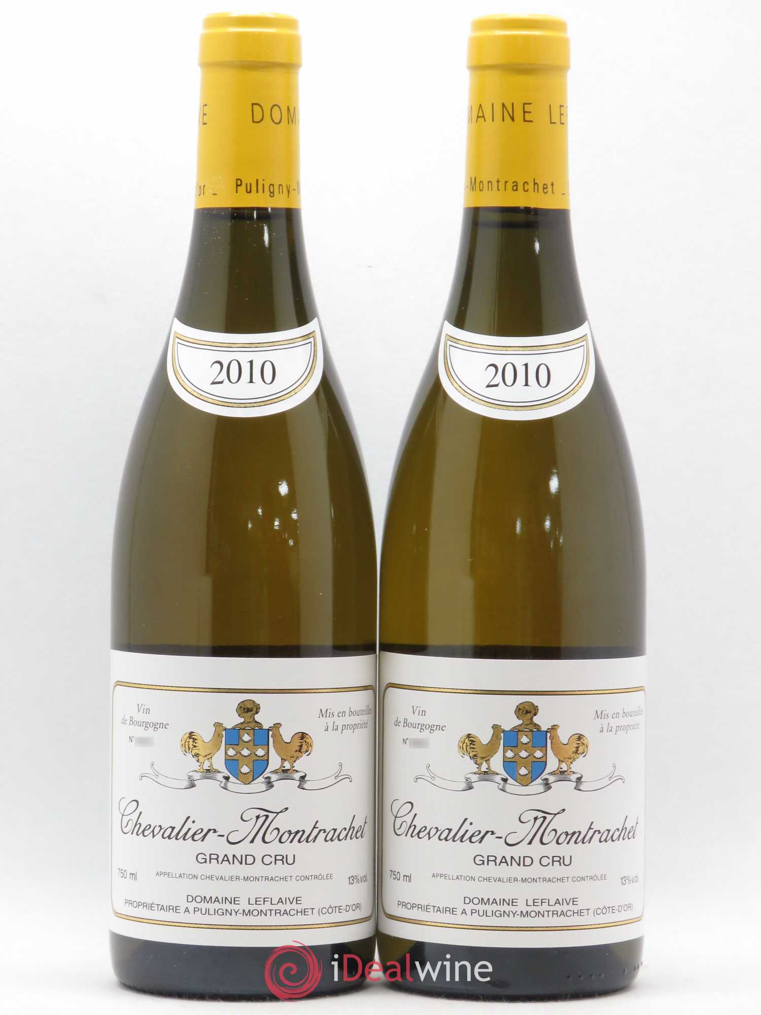 Chevalier-Montrachet Grand Cru Leflaive (Domaine) 2010 - Lot de 2 bouteilles - 0