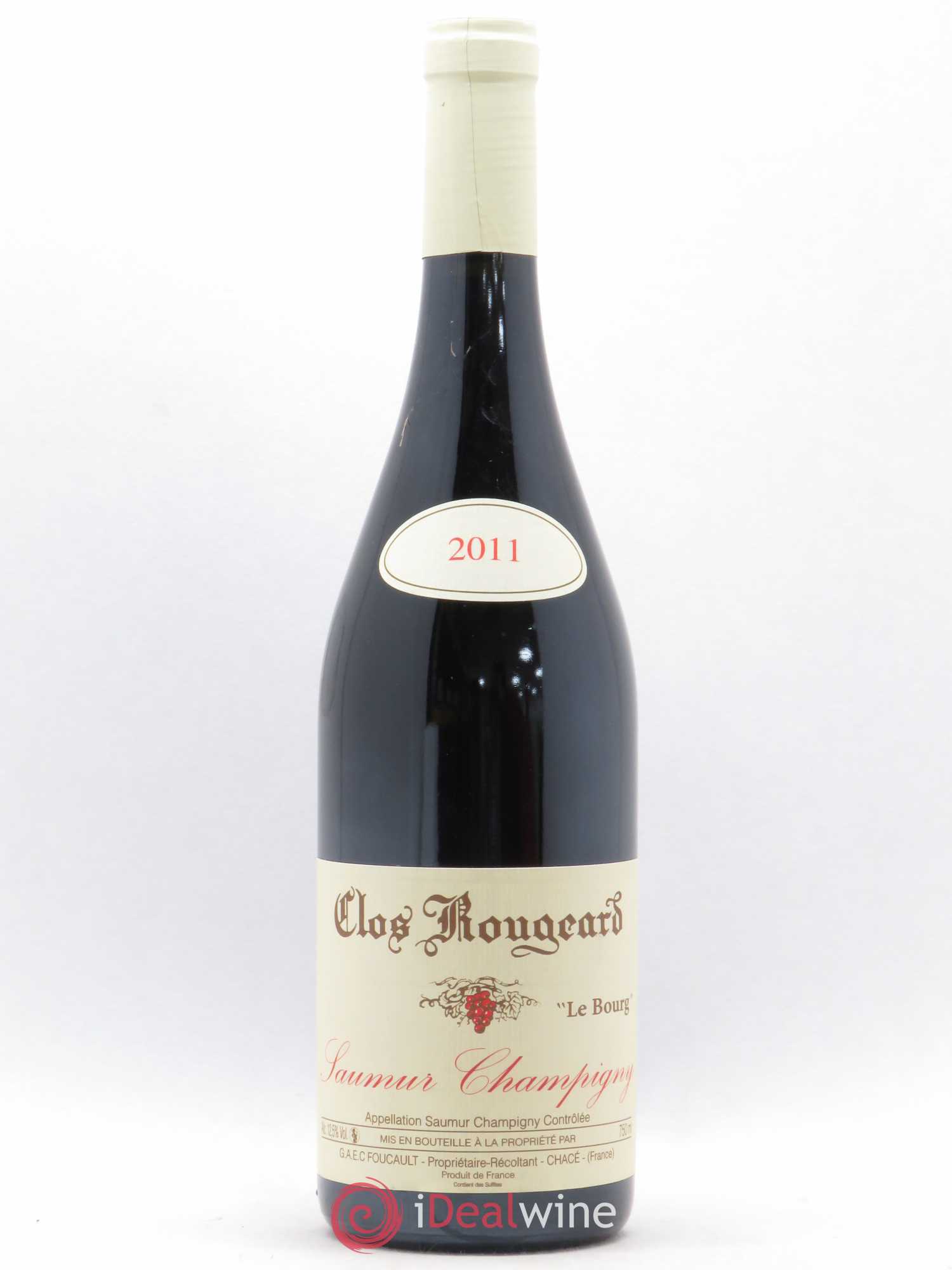 Saumur-Champigny Le Bourg Clos Rougeard 2011 - Lot de 1 bouteille - 0