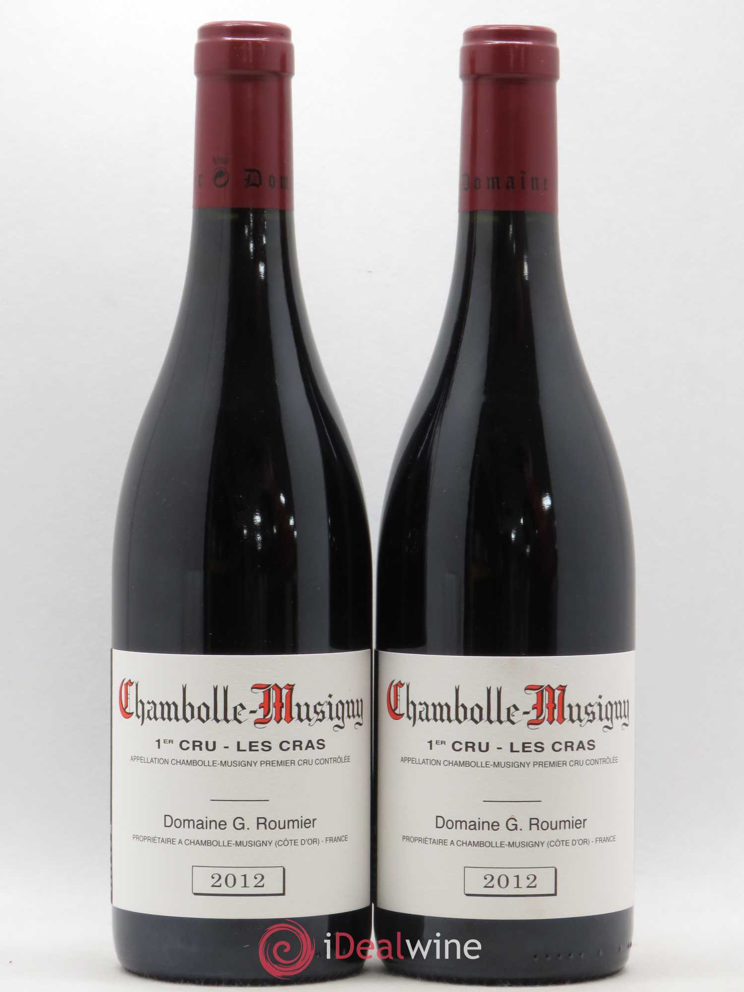 Chambolle-Musigny 1er Cru Les Cras Georges Roumier (Domaine) 2012 - Lot de 2 bouteilles - 0