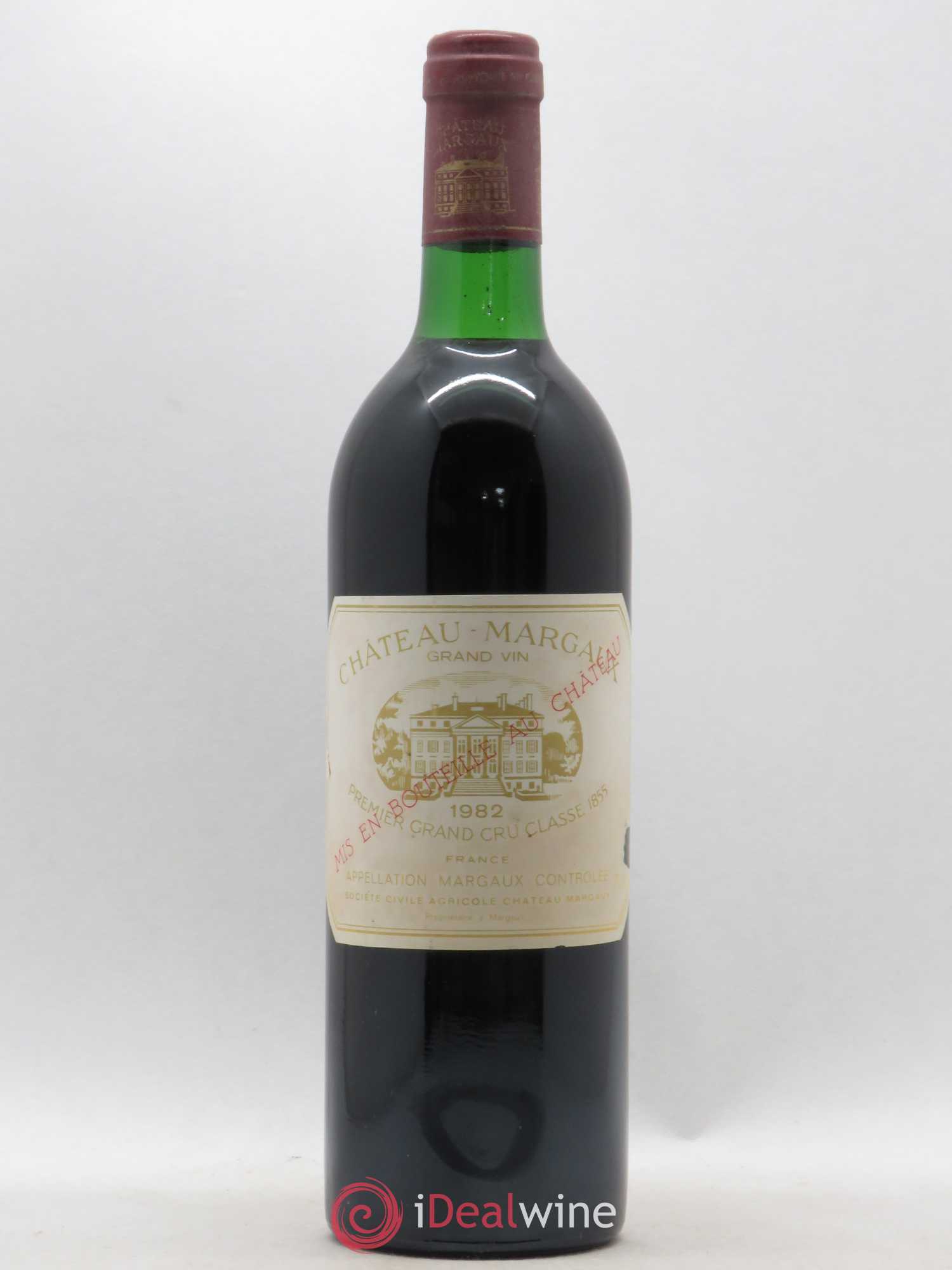 Château Margaux 1er Grand Cru Classé 1982 - Lot de 1 bouteille - 0