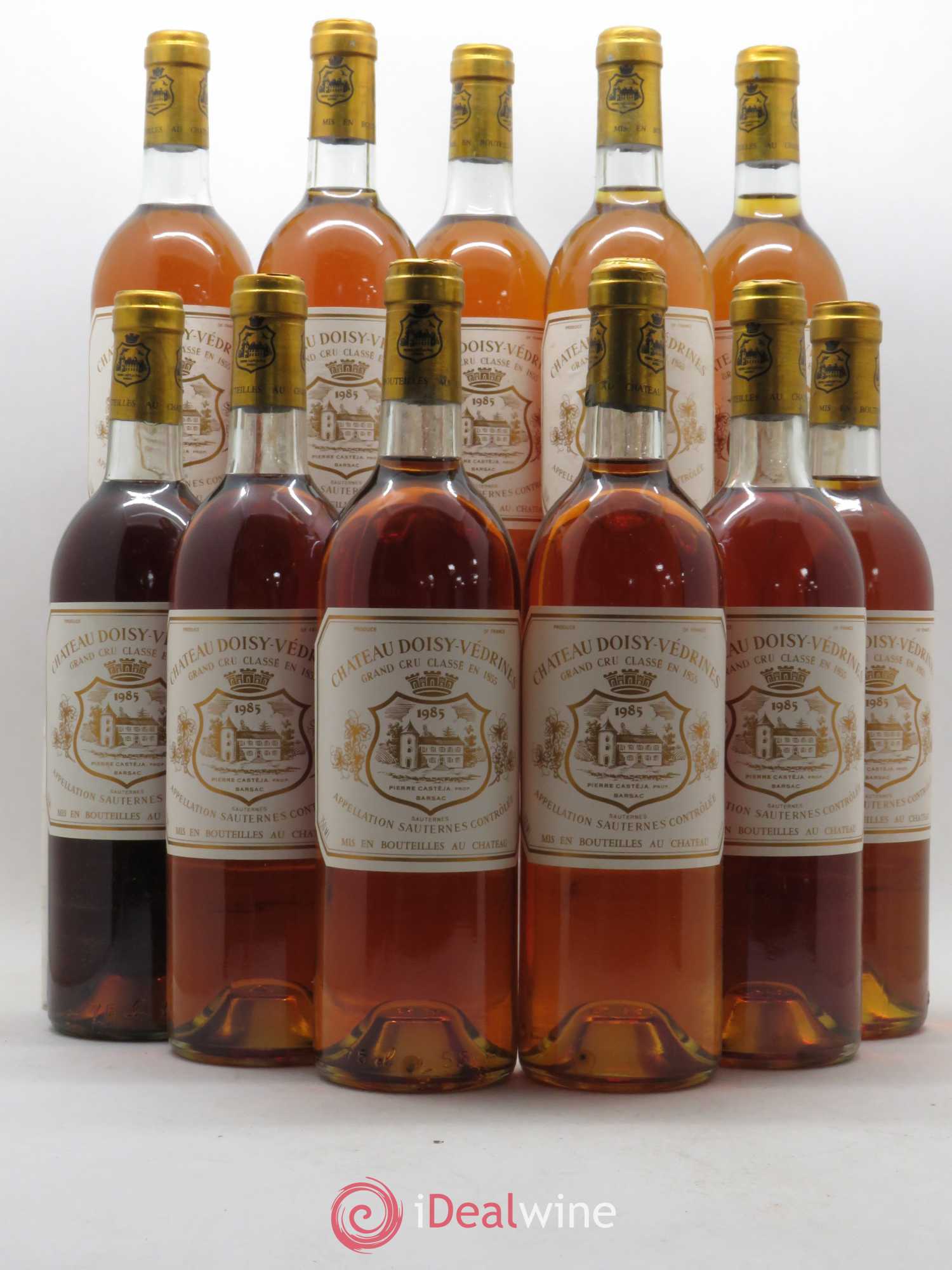 Château Doisy-Védrines 2ème Grand Cru Classé 1985 - Lotto di 11 bottiglie - 0