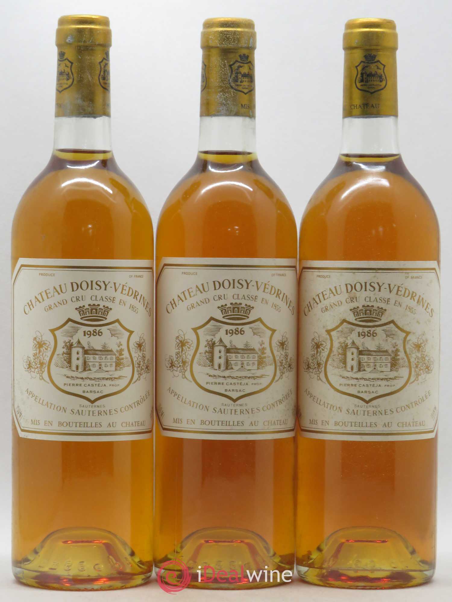 Château Doisy-Védrines 2ème Grand Cru Classé 1986 - Lotto di 11 bottiglie - 2