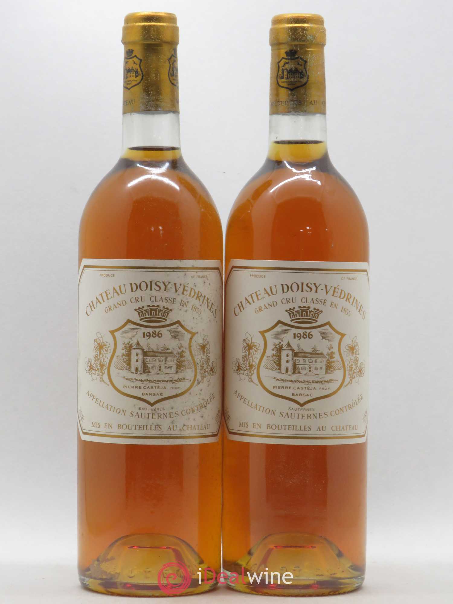 Château Doisy-Védrines 2ème Grand Cru Classé 1986 - Lotto di 11 bottiglie - 4