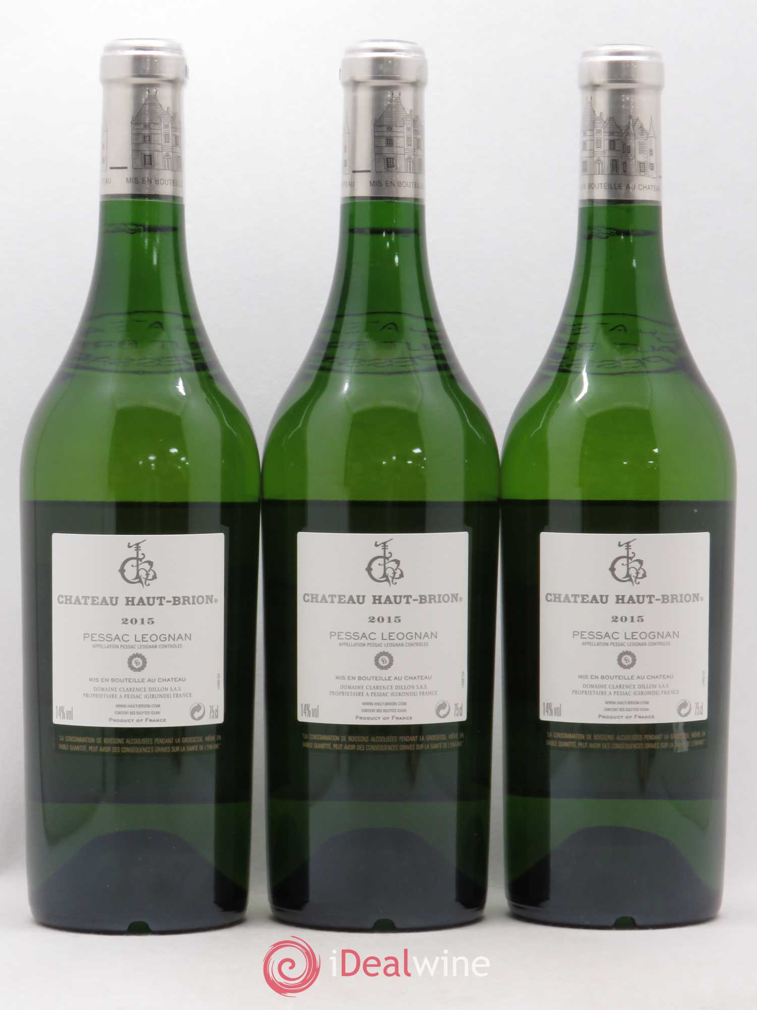 Château Haut Brion 2015 - Lot de 6 bouteilles - 2