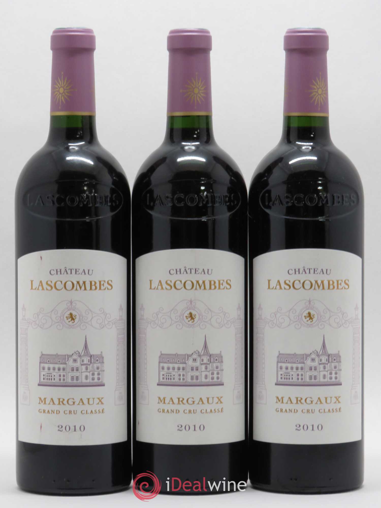 Château Lascombes 2ème Grand Cru Classé 2010 - Lot de 6 bouteilles - 1