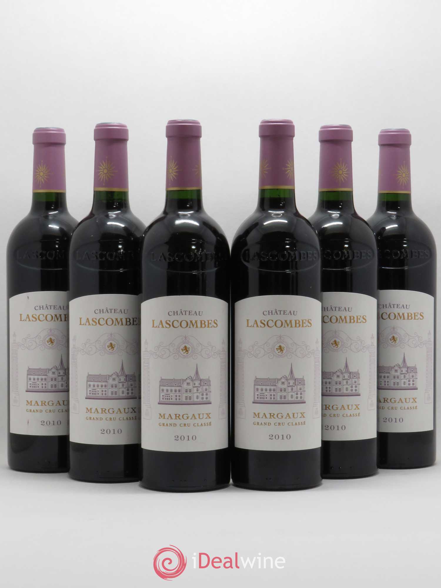 Château Lascombes 2ème Grand Cru Classé 2010 - Lot de 6 bouteilles - 0