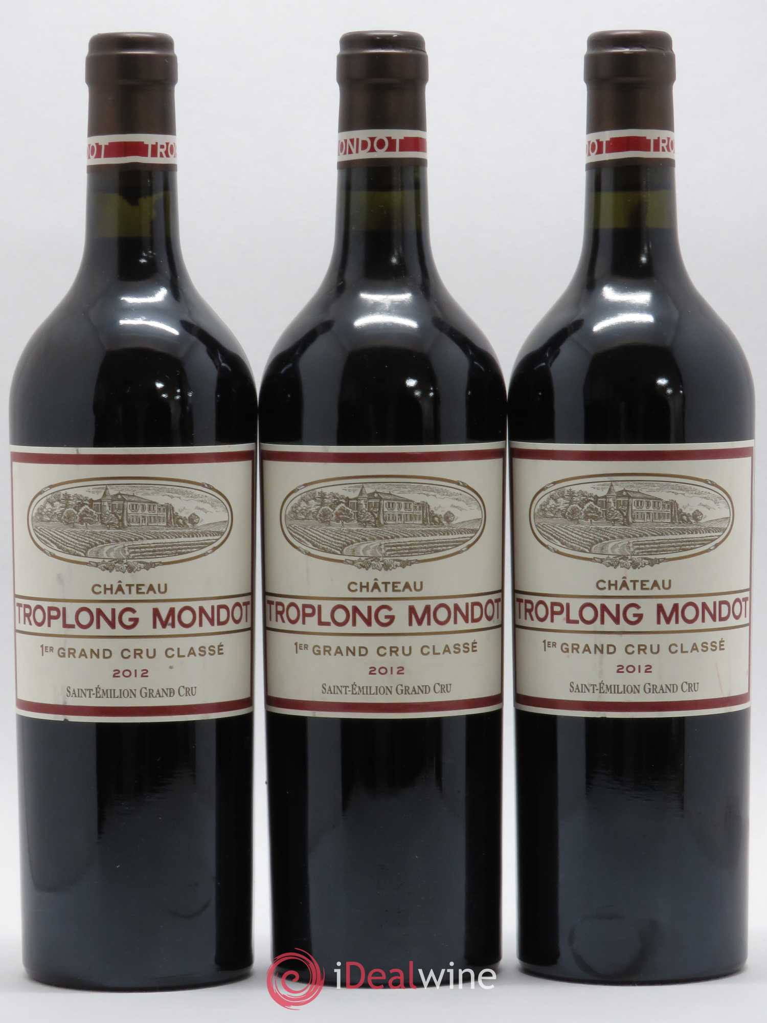 Château Troplong Mondot 1er Grand Cru Classé B 2012 - Lot de 12 bouteilles - 4
