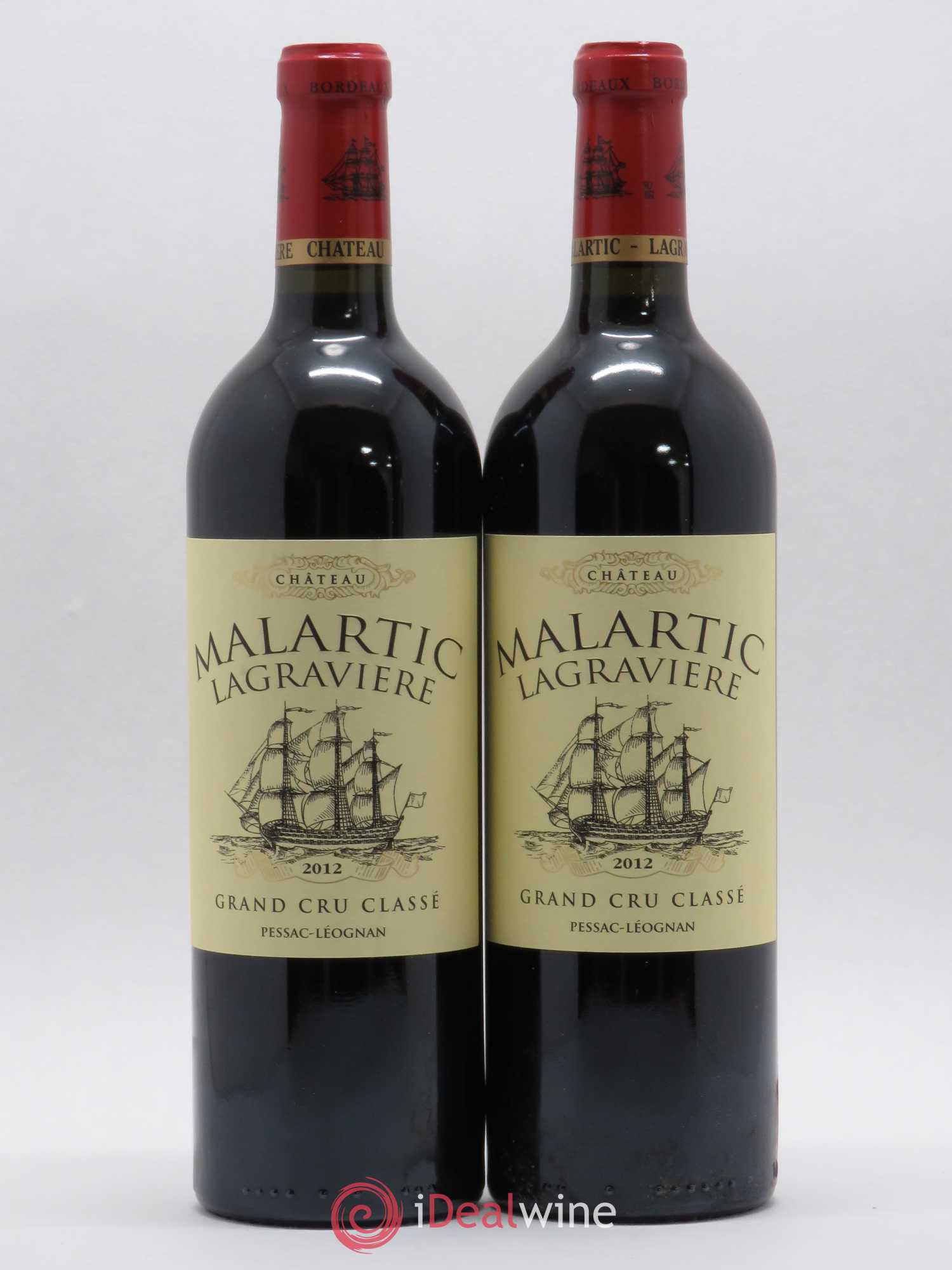 Château Malartic-Lagravière Cru Classé de Graves 2012 - Lot de 2 bouteilles - 0