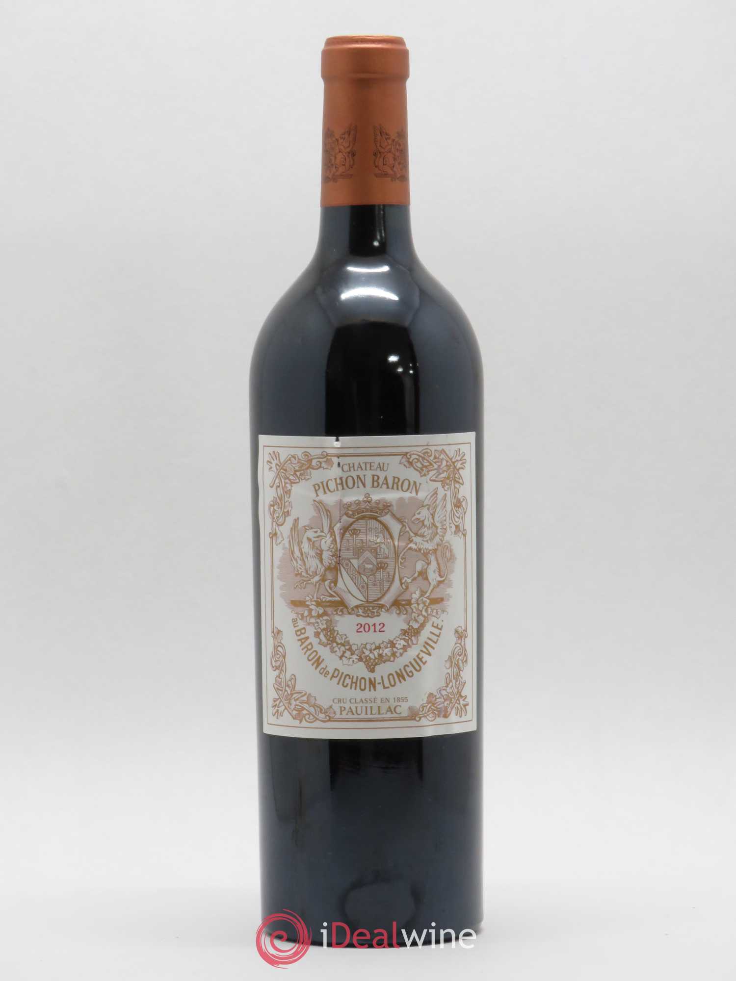 Pichon Longueville Baron 2ème Grand Cru Classé 2012 - Lot de 1 bouteille - 0