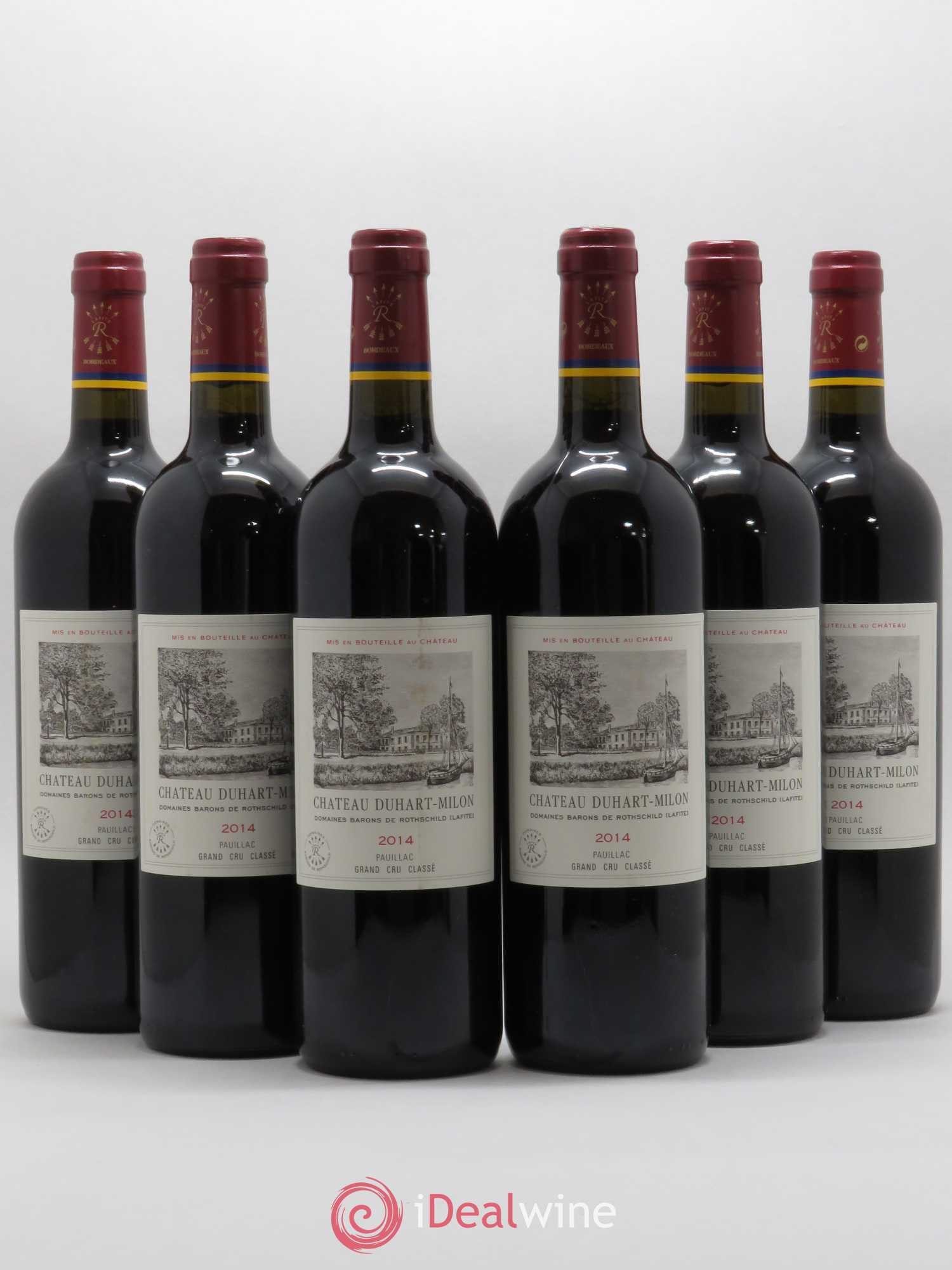 Château Duhart-Milon 4ème Grand Cru Classé 2014 - Lot de 6 bouteilles - 0