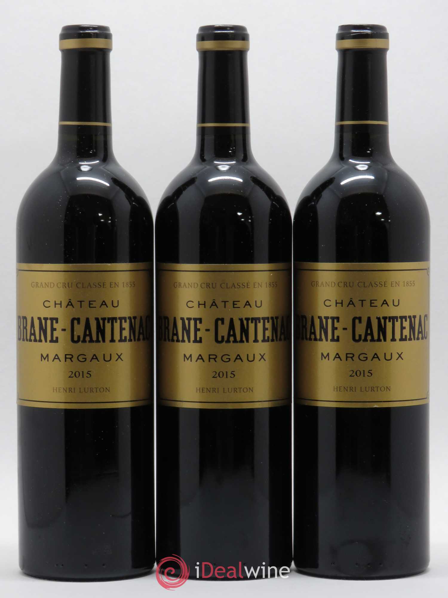 Château Brane Cantenac 2ème Grand Cru Classé 2015 - Lot de 6 bouteilles - 1