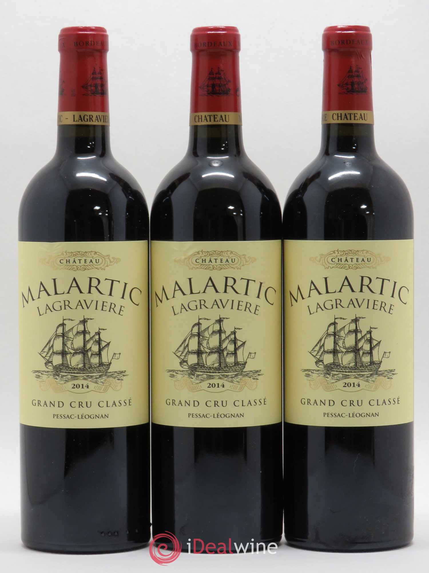 Château Malartic-Lagravière Cru Classé de Graves 2014 - Lot de 6 bouteilles - 1