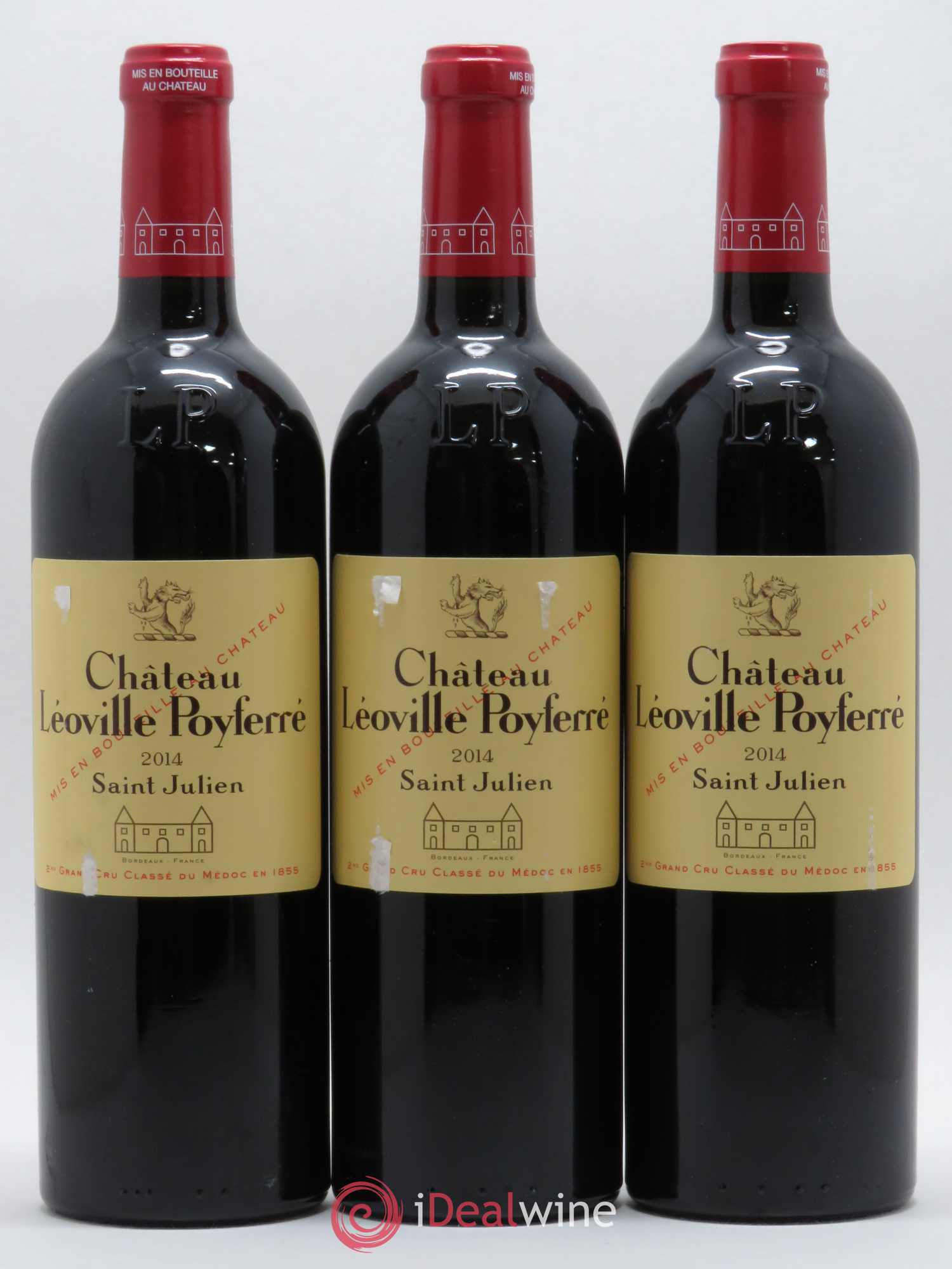 Château Léoville Poyferré 2ème Grand Cru Classé 2014 - Lot de 6 bouteilles - 1