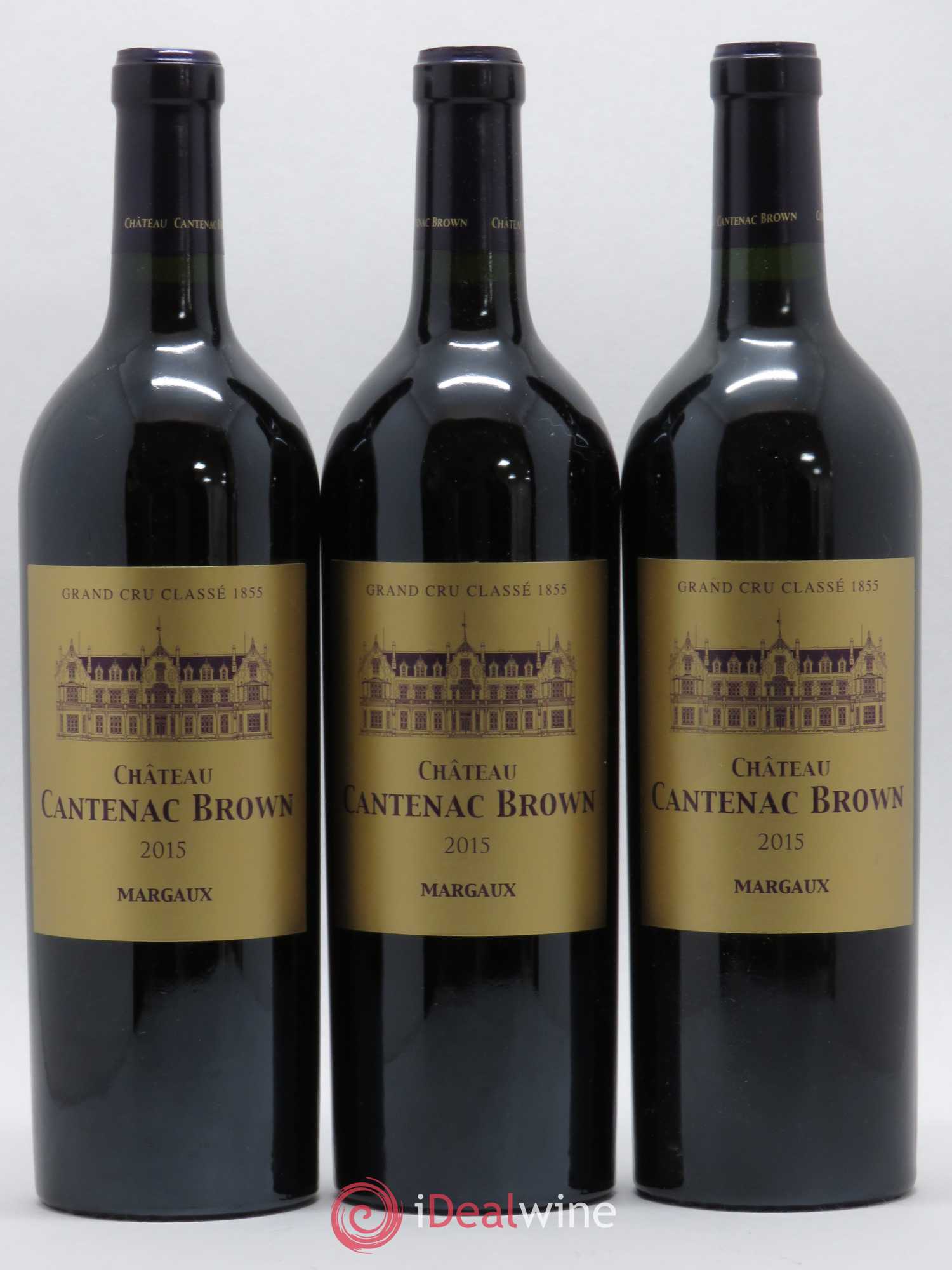 Château Cantenac Brown 3ème Grand Cru Classé 2015 - Lot de 6 bouteilles - 1