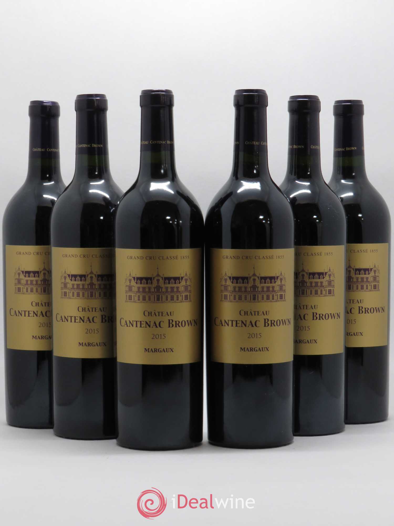 Château Cantenac Brown 3ème Grand Cru Classé 2015 - Lot de 6 bouteilles - 0