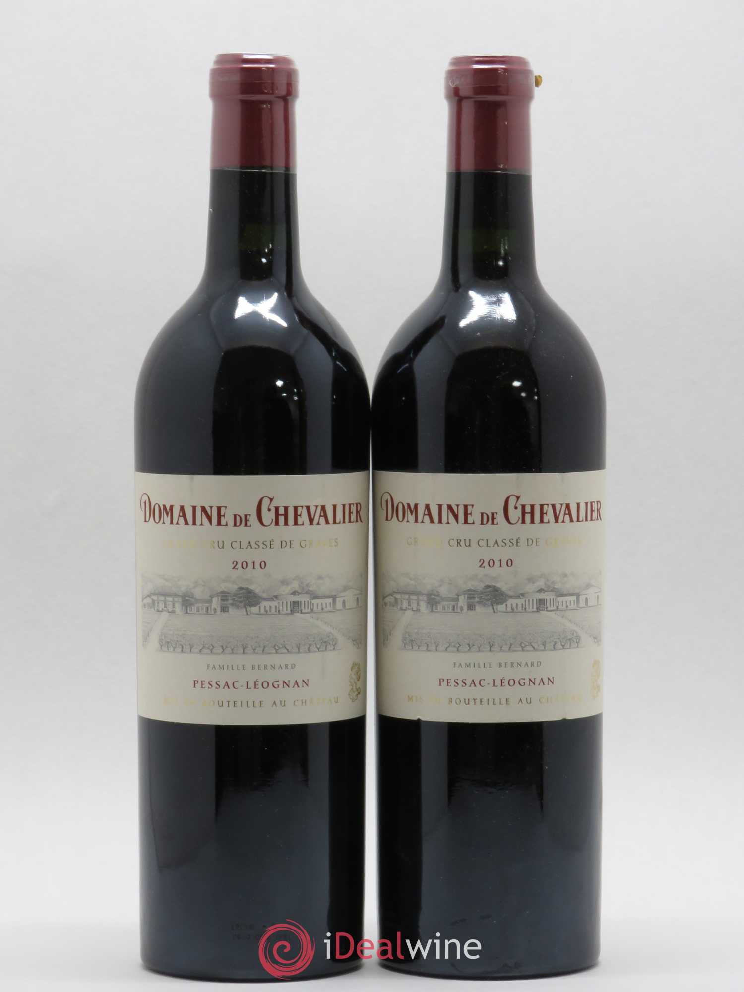Domaine de Chevalier Cru Classé de Graves 2010 - Lot de 2 bouteilles - 0