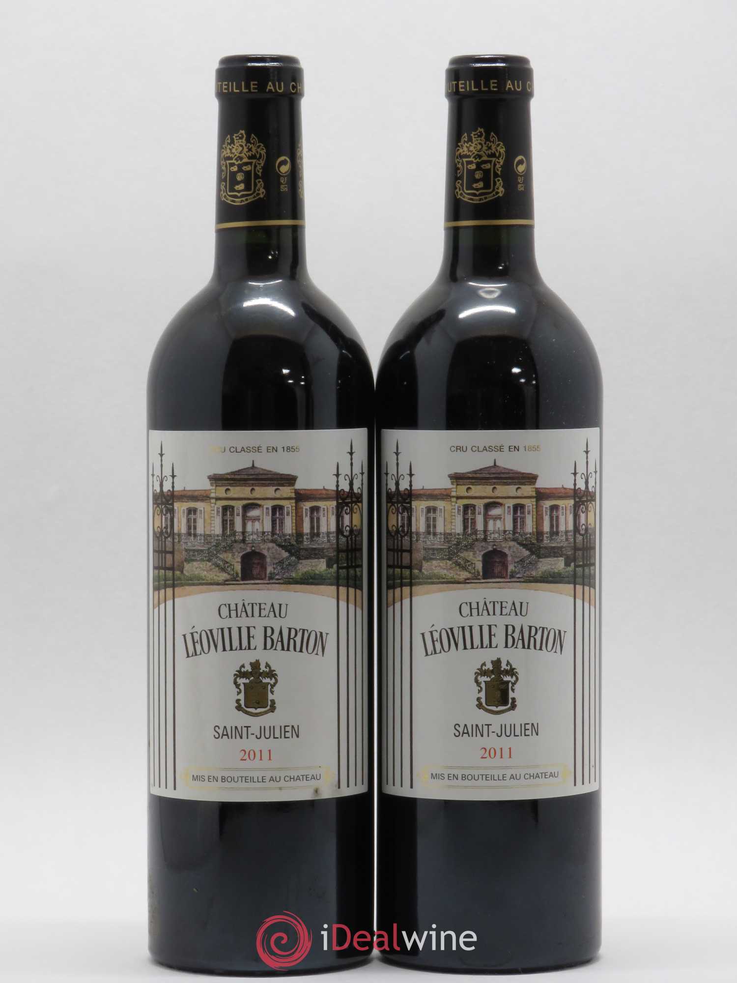 Château Léoville Barton 2ème Grand Cru Classé 2011 - Lot de 2 bouteilles - 0