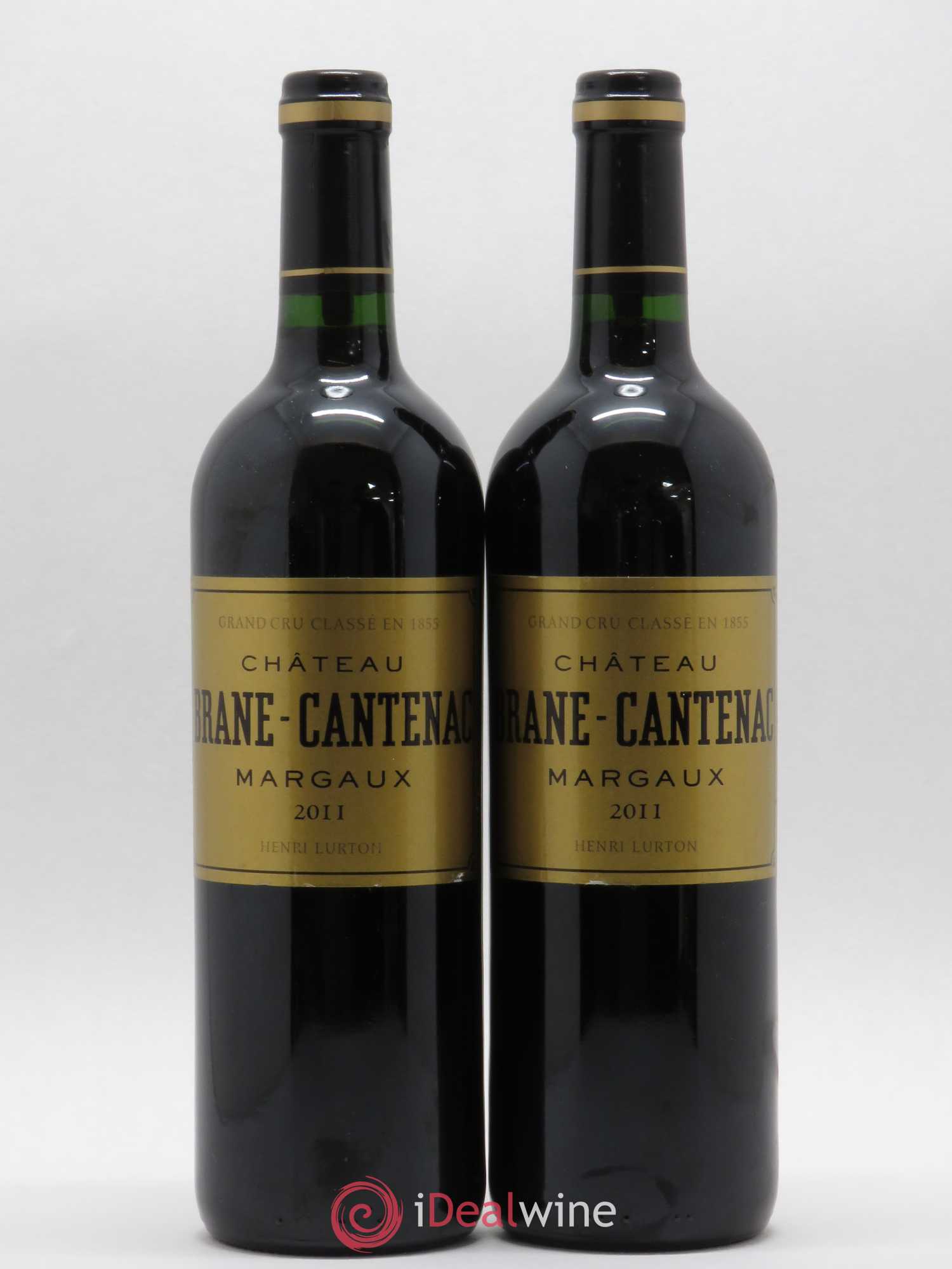 Château Brane Cantenac 2ème Grand Cru Classé 2011 - Lot de 2 bouteilles - 0