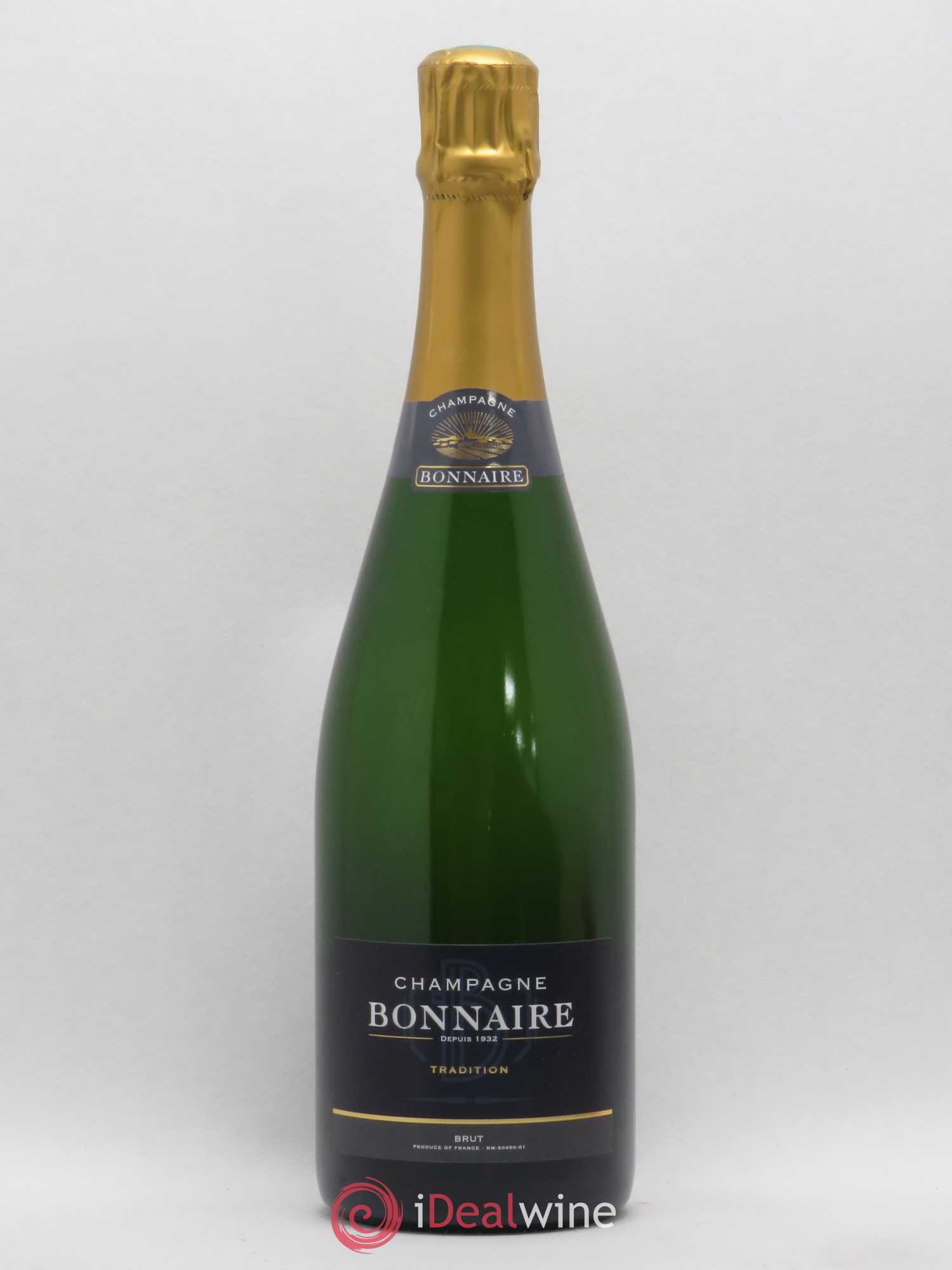 Champagne Brut Tradition Bonnaire - Lot de 1 bouteille - 0