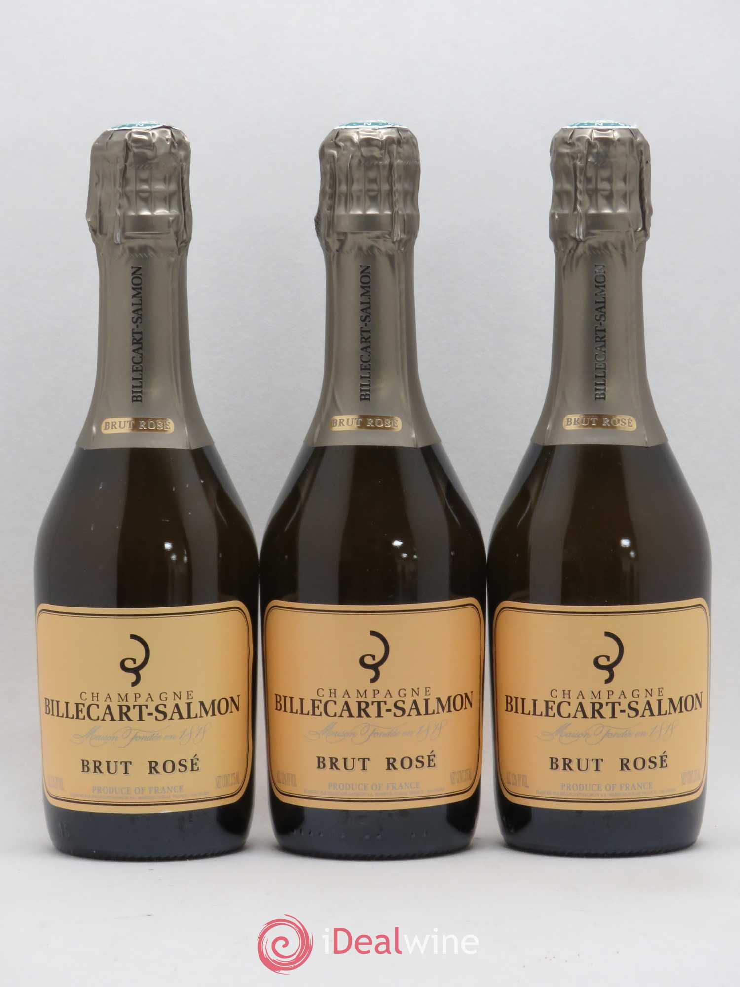 Rosé Billecart-Salmon - Lot de 3 demi bouteilles - 0