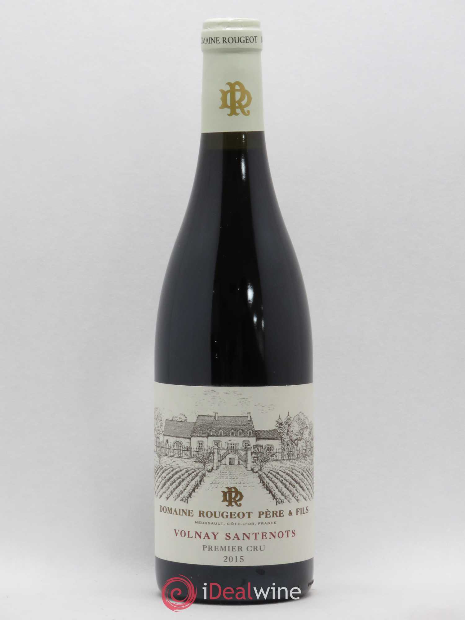 Volnay 1er Cru Les Santenots Domaine Rougeot Père et Fils 2015 - Posten von 1 Flasche - 0
