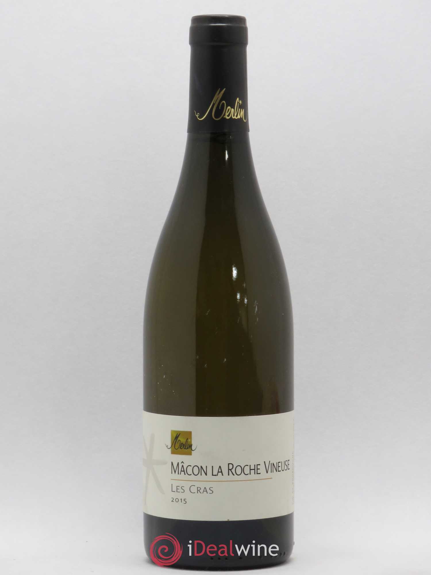 Mâcon La Roche Vineuse Olivier Merlin Les Cras 2015 - Posten von 1 Flasche - 0