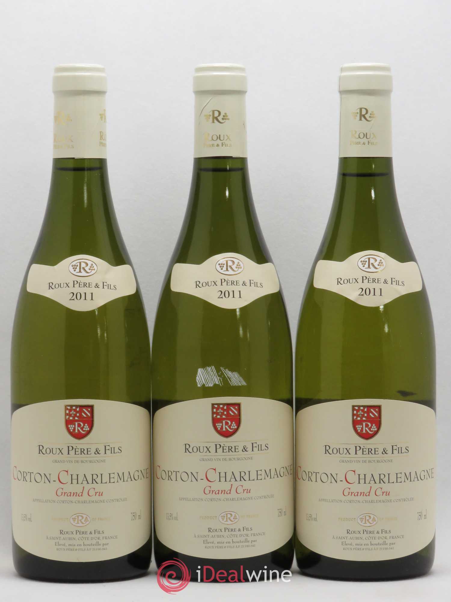 Corton-Charlemagne Grand Cru Roux 2011 - Lot de 3 bouteilles - 0