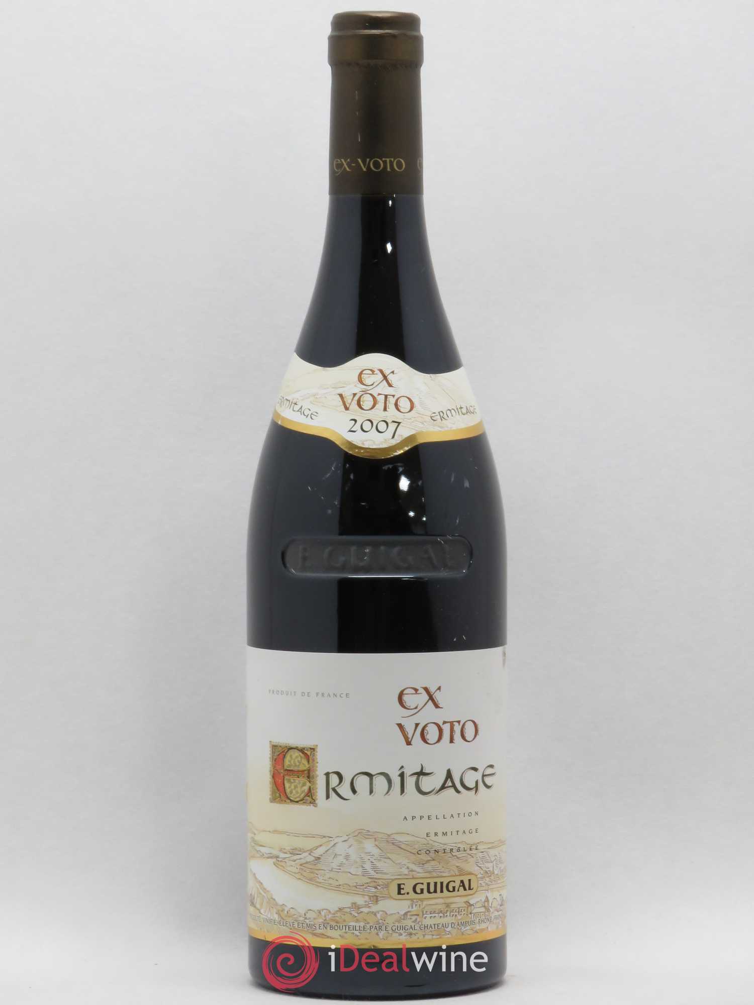 Ermitage Ex Voto Guigal 2007 - Lot de 1 bouteille - 0