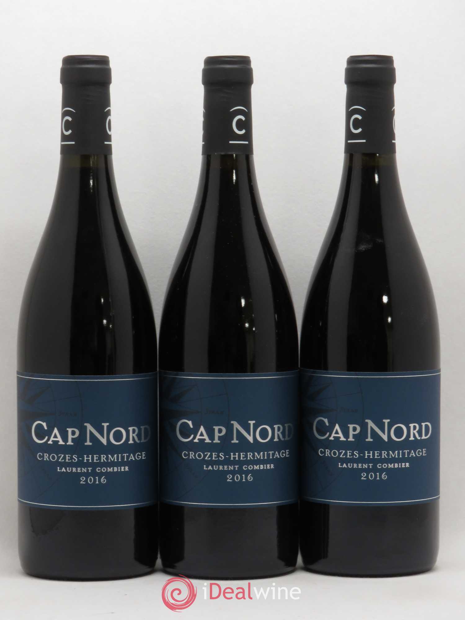 Crozes-Hermitage Cap Nord Combier 2016 - Lot de 3 bouteilles - 0