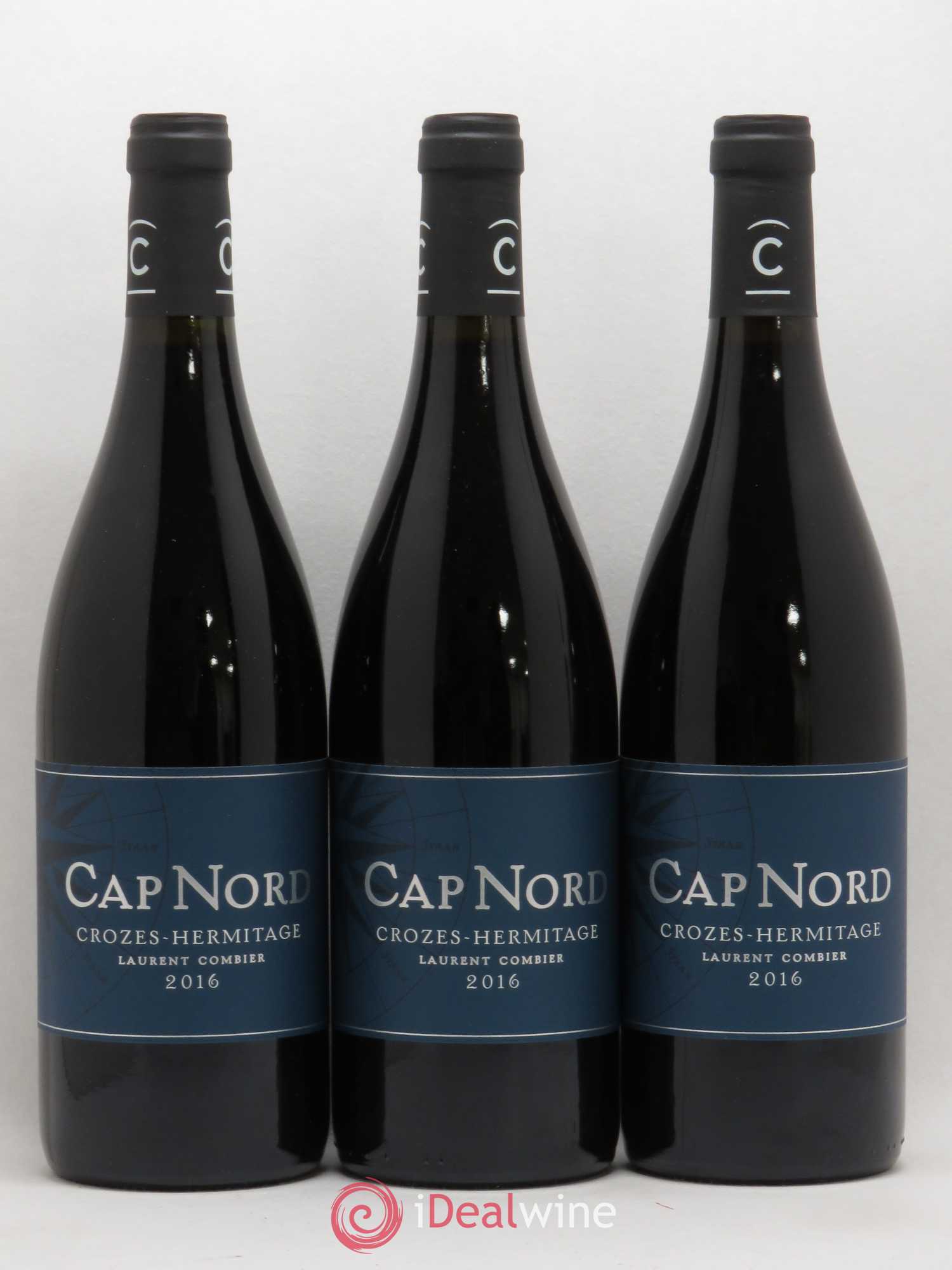 Crozes-Hermitage Cap Nord Combier 2016 - Lot de 3 bouteilles - 0
