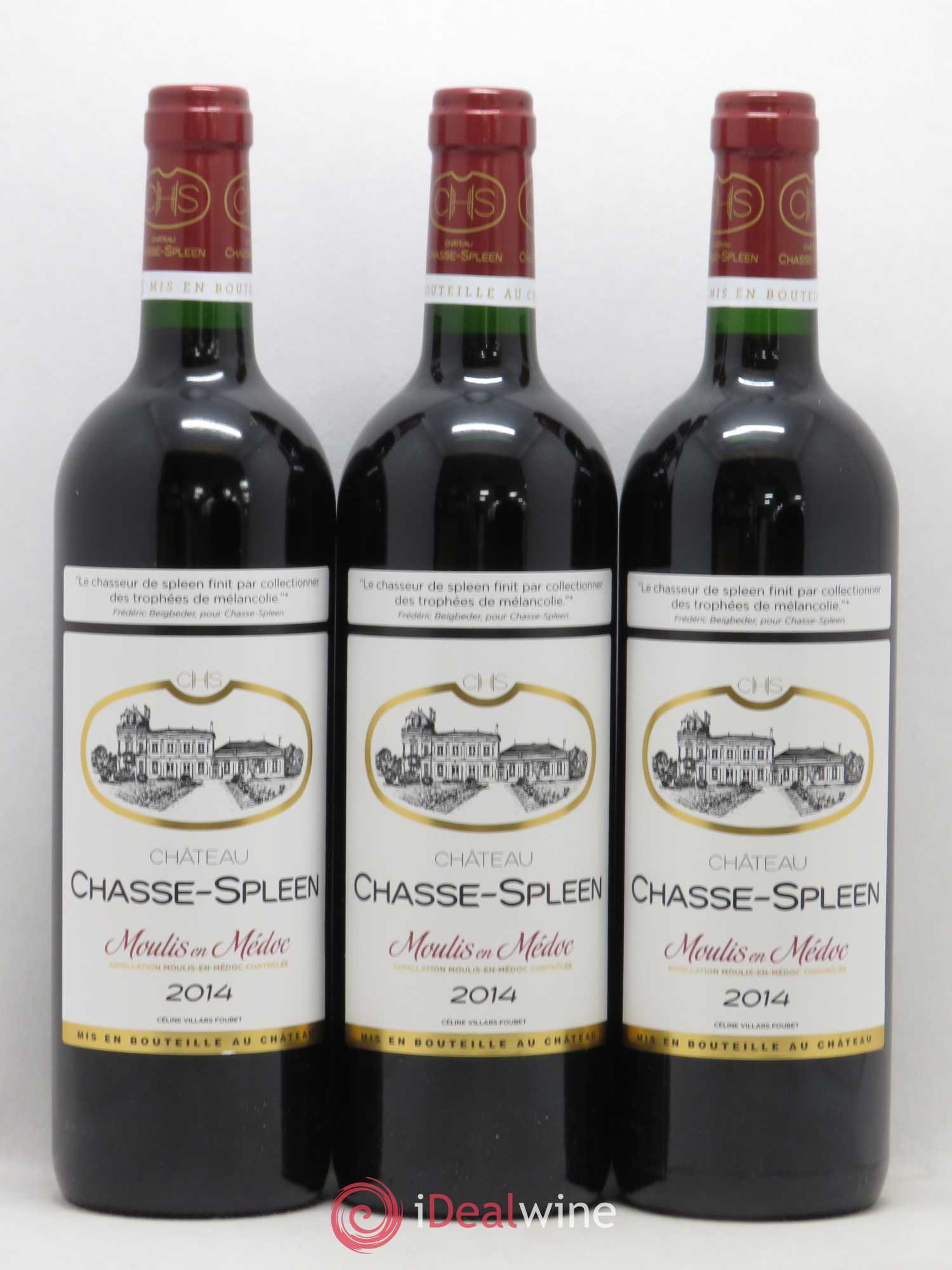 Château Chasse Spleen 2014 - Lot de 6 bouteilles - 1