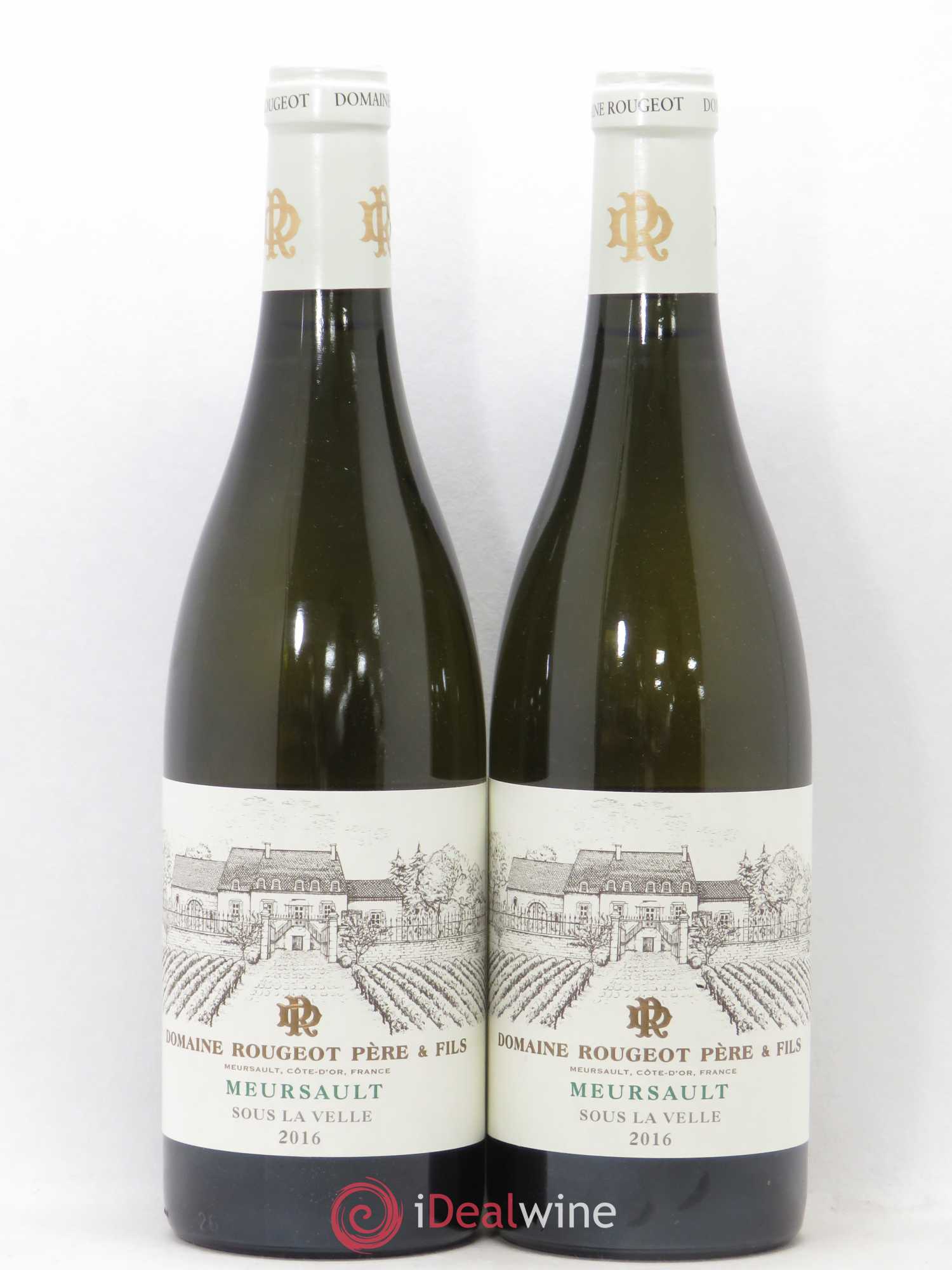 Meursault Sous la Velle Rougeot 2016 - Posten von 2 Flaschen - 0