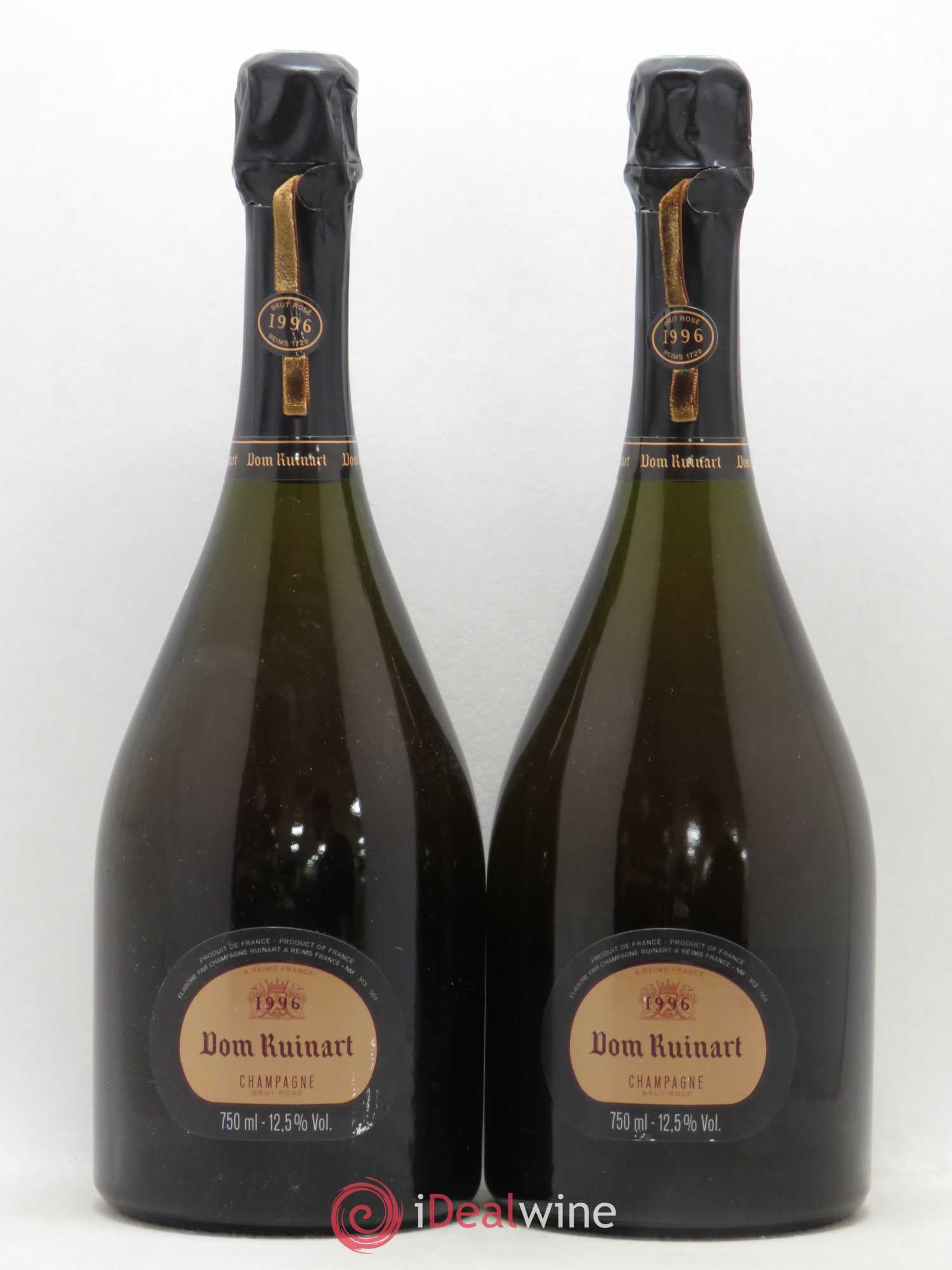 Dom Ruinart Brut Ruinart 1996 - Lot de 2 bouteilles - 0