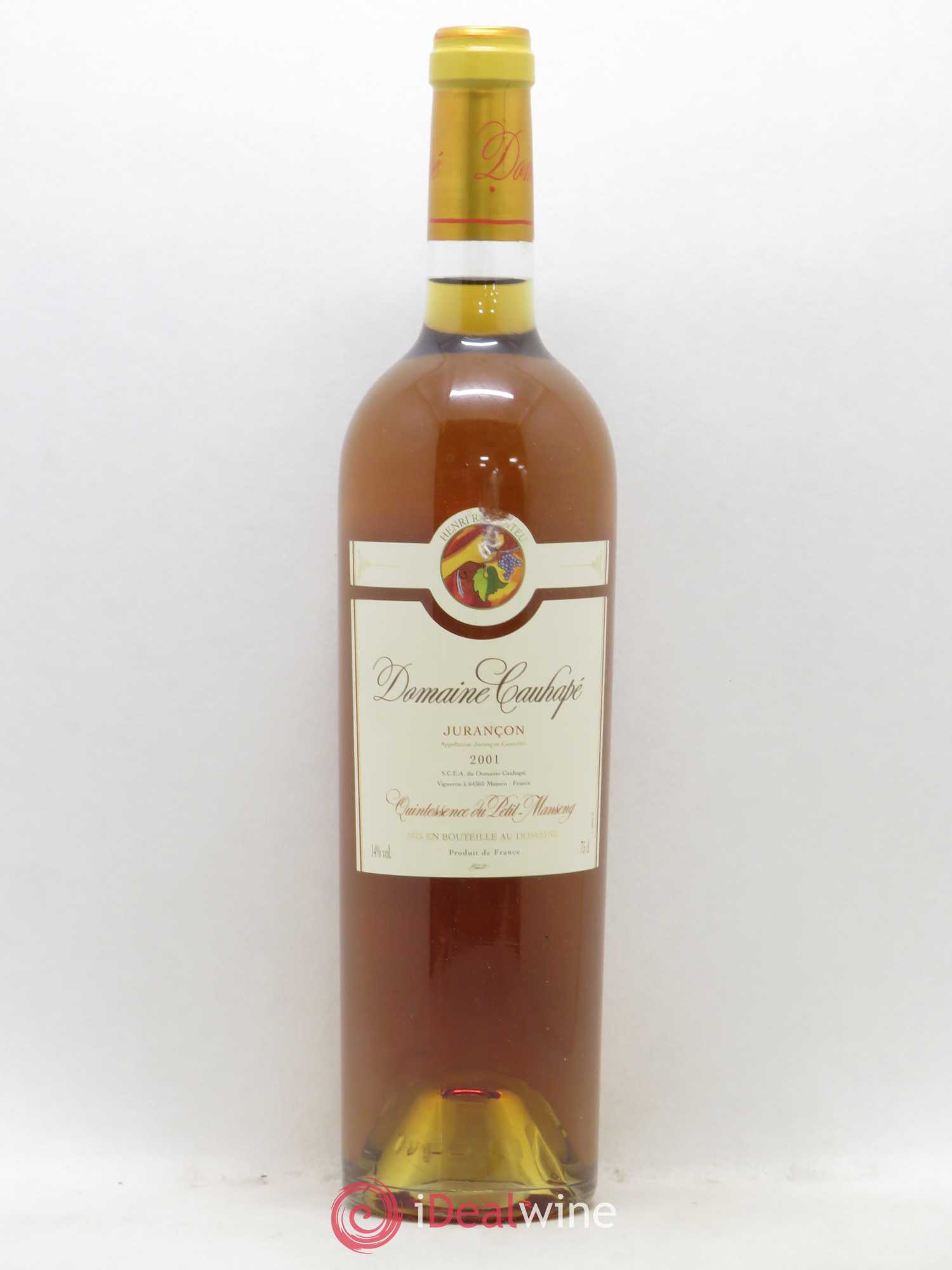 Jurançon Quintessence du Petit Manseng Cauhapé 2001 - Lotto di 1 bottiglia - 0