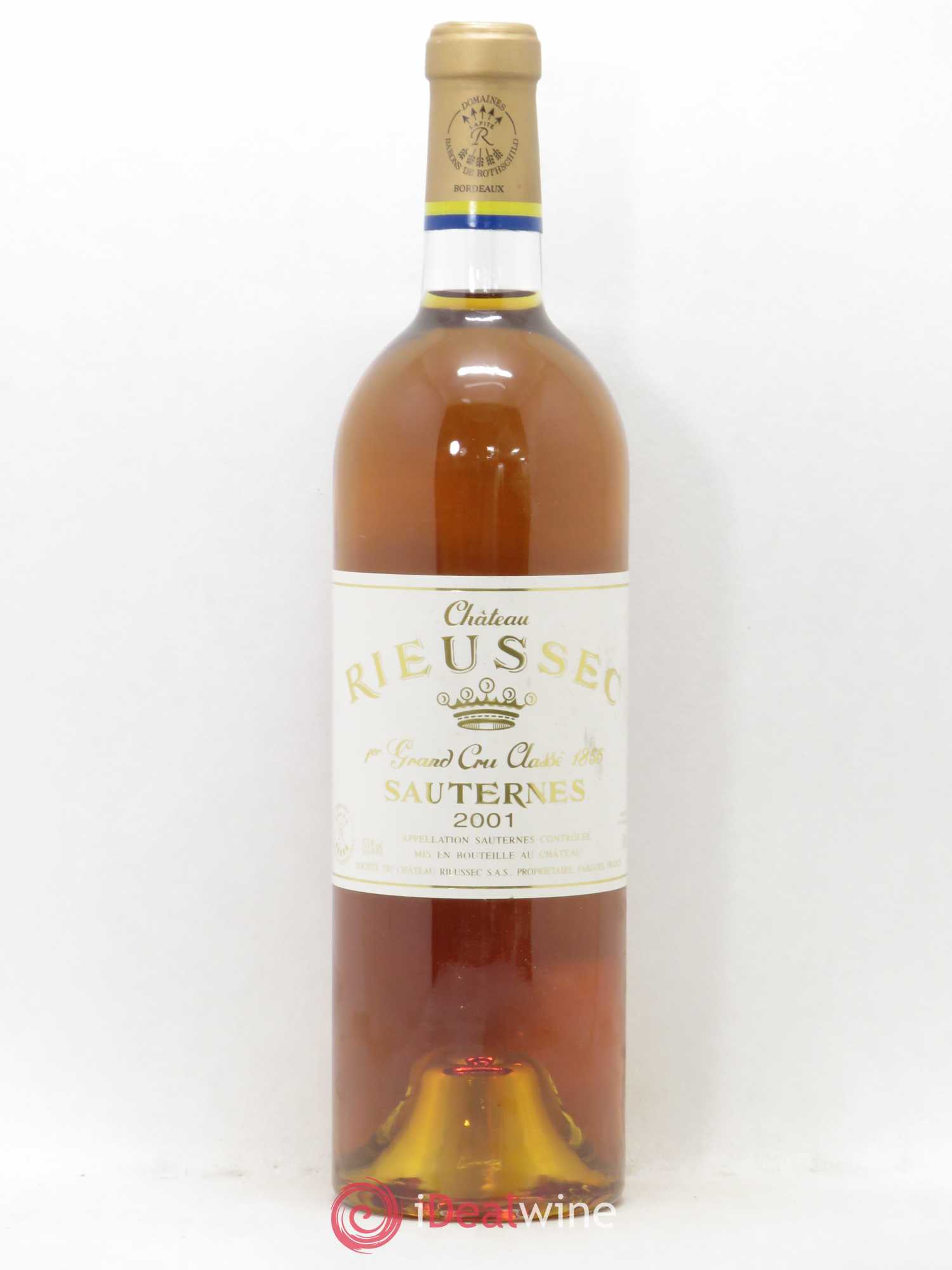Château Rieussec 1er Grand Cru Classé 2001 - Posten von 1 Flasche - 0