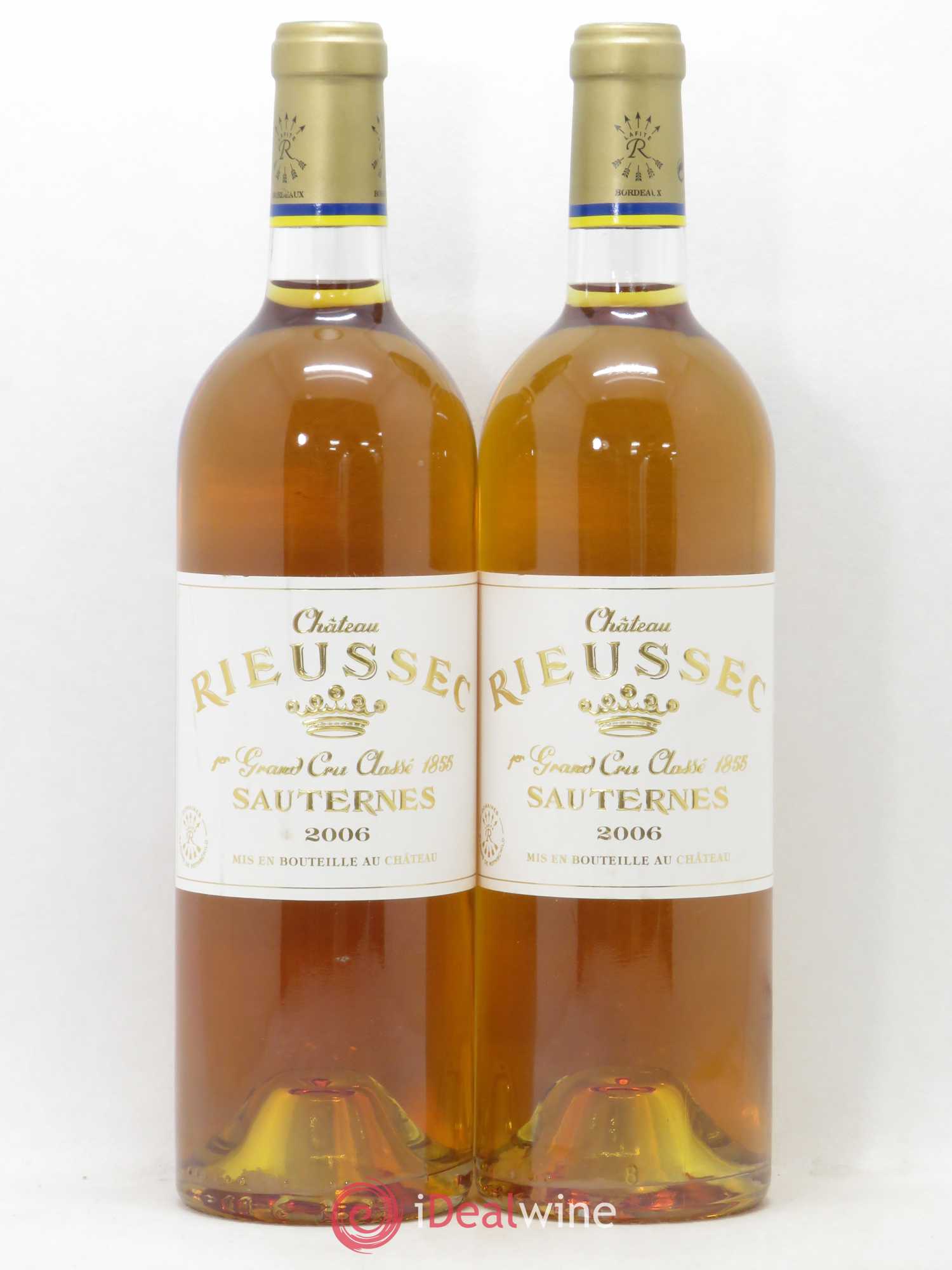 Château Rieussec 1er Grand Cru Classé 2006 - Lotto di 2 bottiglie - 0