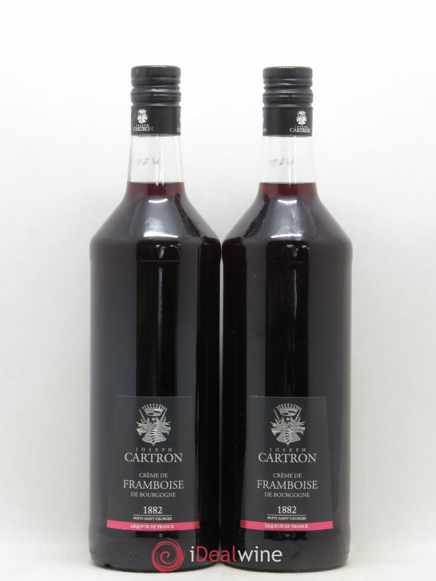 Alcools divers Crème de Framboise Cartron - Posten von 2 Flaschen - 0