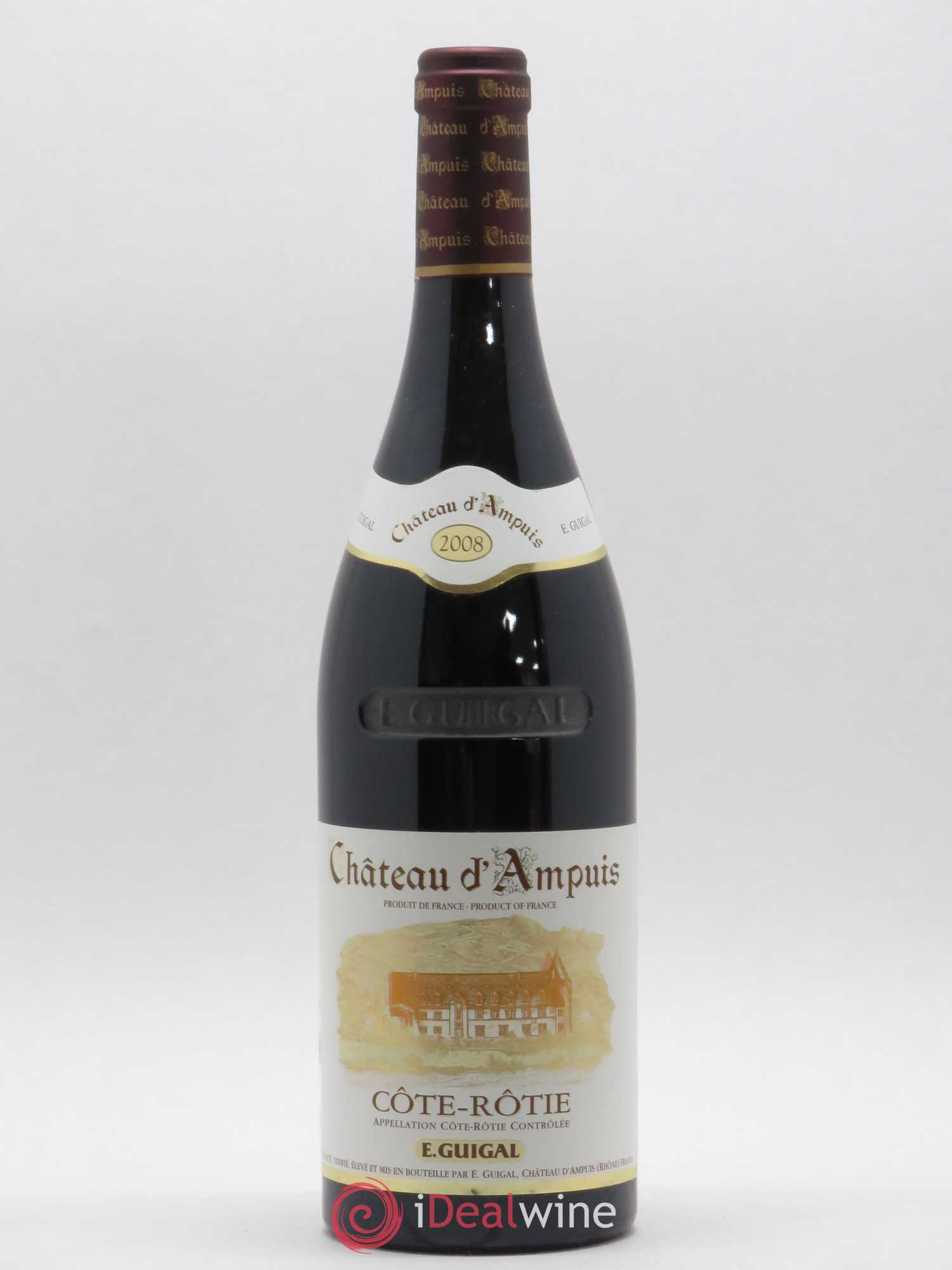 Côte-Rôtie Château d'Ampuis Guigal 2008 - Lot de 1 bouteille - 0