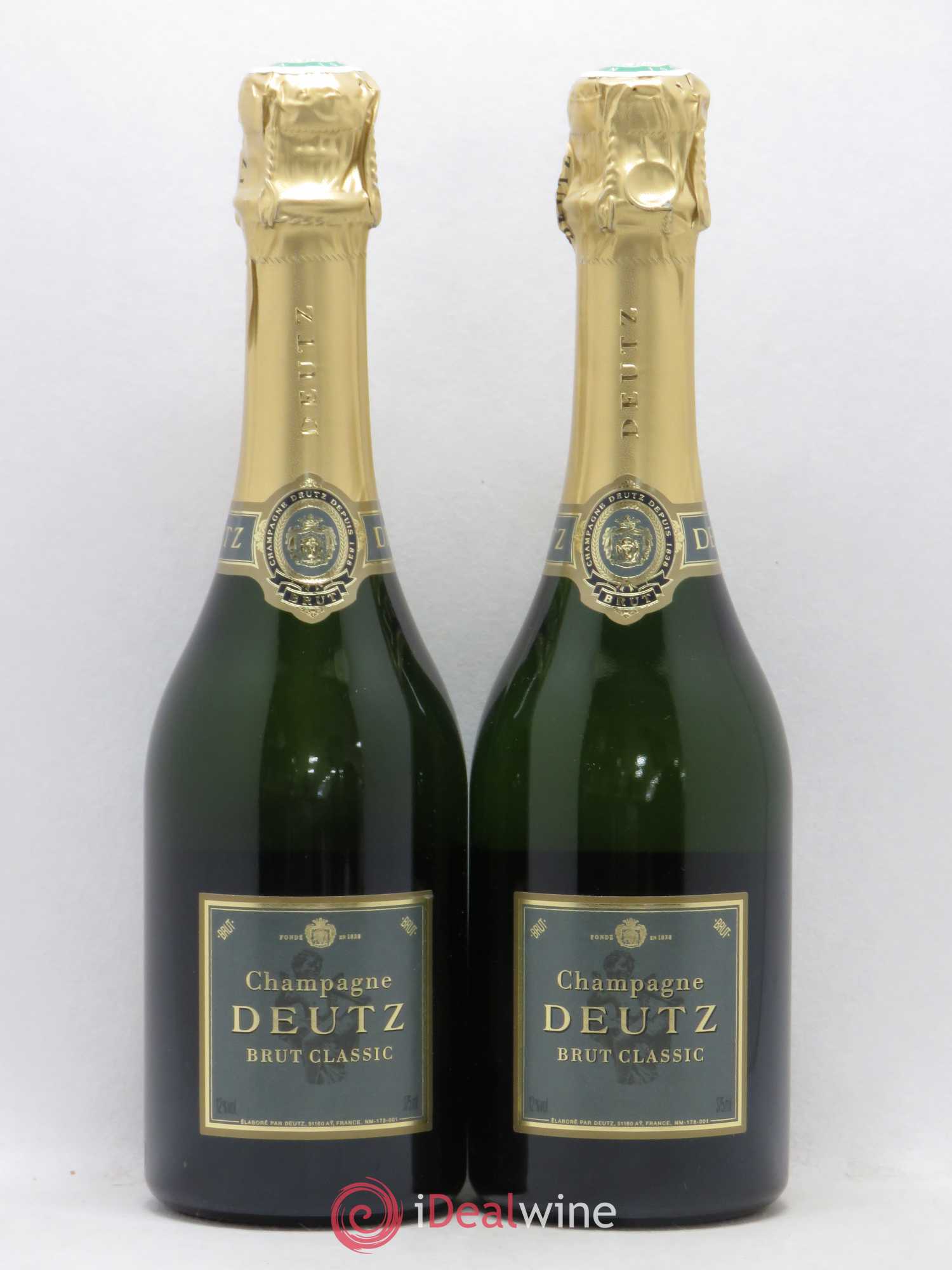 Brut Classic Deutz - Lot de 2 demi bouteilles - 0