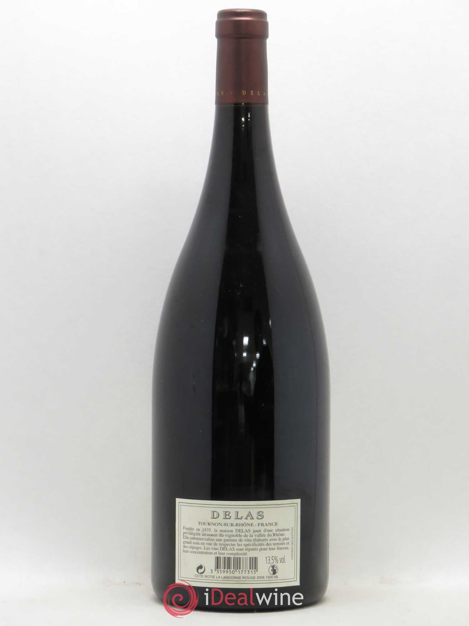 Côte-Rôtie La Landonne Delas Frères 2006 - Lot de 1 magnum - 1
